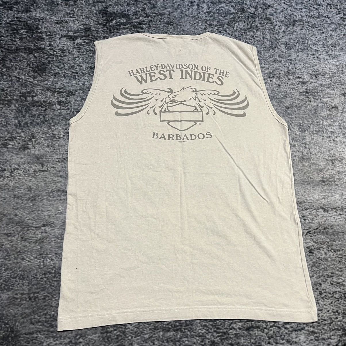 Harley Davidson Vintage Harley Davidson Sleeveless Shirt Skull 2000s Large Size US L / EU 52-54 / 3 - 5 Thumbnail