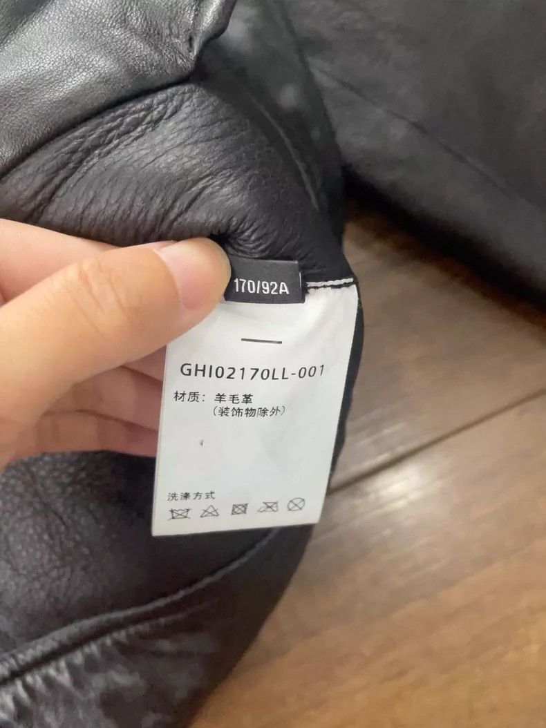 Givenchy Givenchy Black Men's Sheepskin Jacket Size US S / EU 44-46 / 1 - 8 Thumbnail