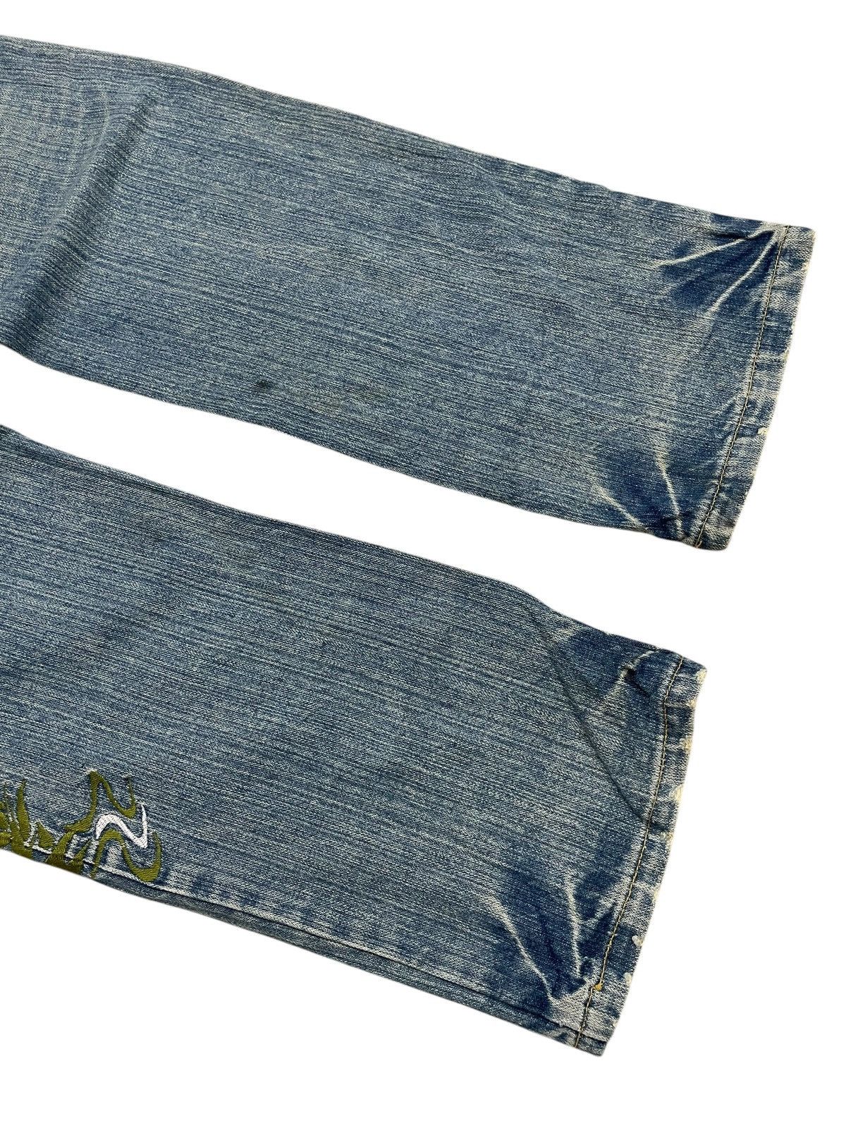Hysteric Glamour Vision of Japan Embroidery Tiger Karakuri Gumu Design Size US 31 - 15 Thumbnail