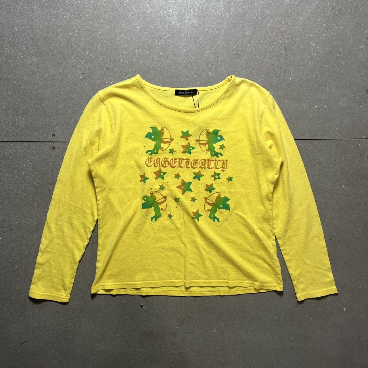 Japanese Brand Cross Oneself Japanese Brand Long Sleeve T-shirt Size US M / EU 48-50 / 2 - 1 Thumbnail