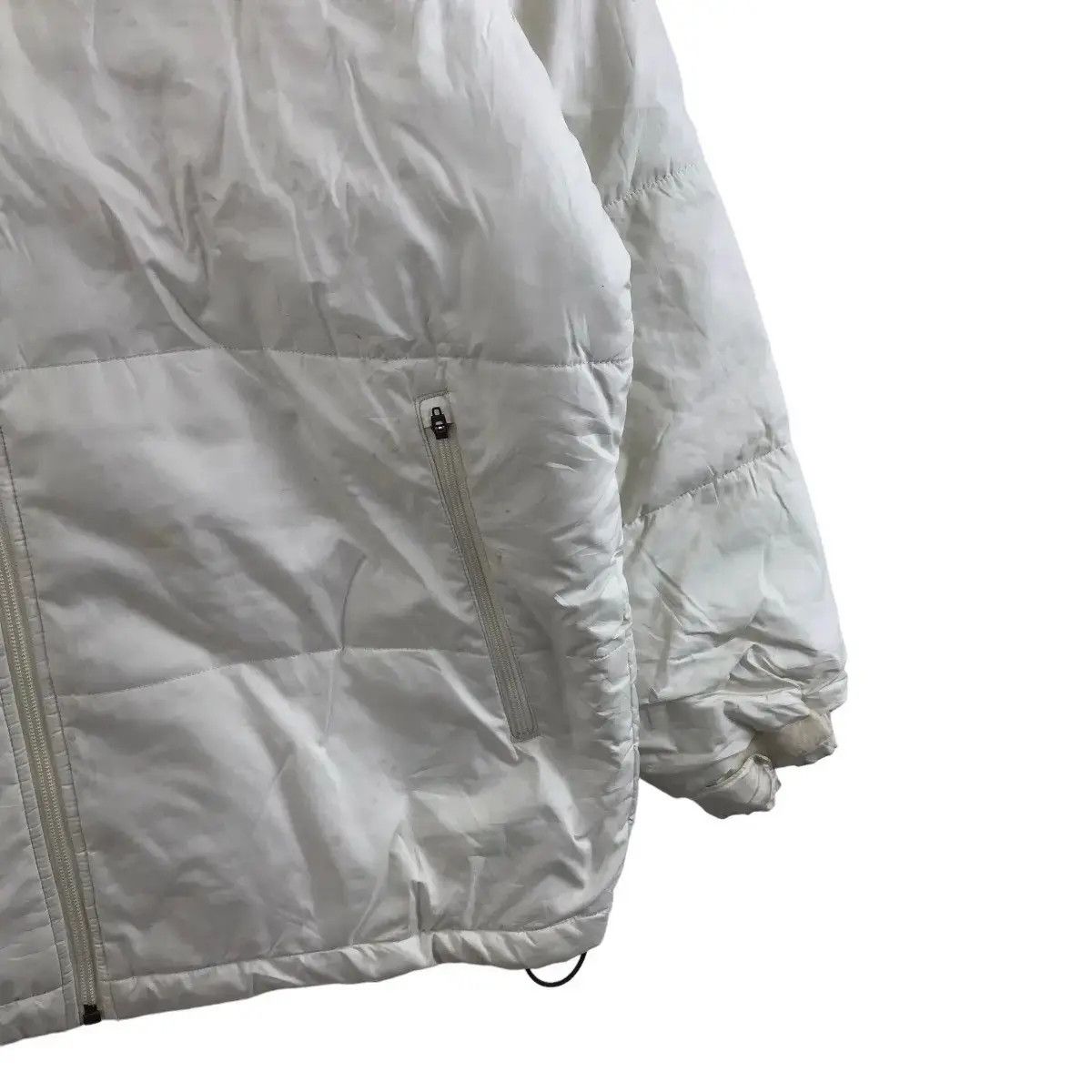 Nike Vintage NIKE SWOOSH LOGO Embroidered Puffer Winter Jacket Size US L / EU 52-54 / 3 - 3 Thumbnail