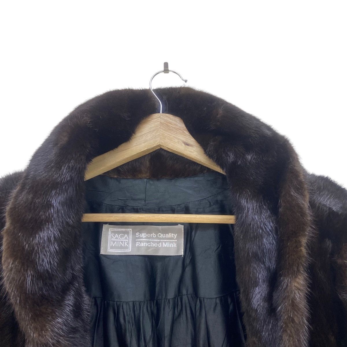 Sagafurs Saga Mink Fur Cape Size S / US 4 / IT 40 - 14 Thumbnail