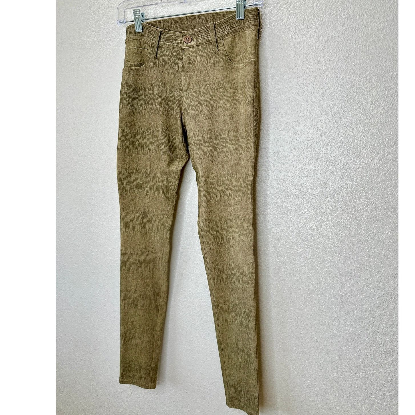 Other Caribbean Queen Yellow Snakeprint Front Zip Button Jegging S Size 28" / US 6 / IT 42 - 4 Thumbnail