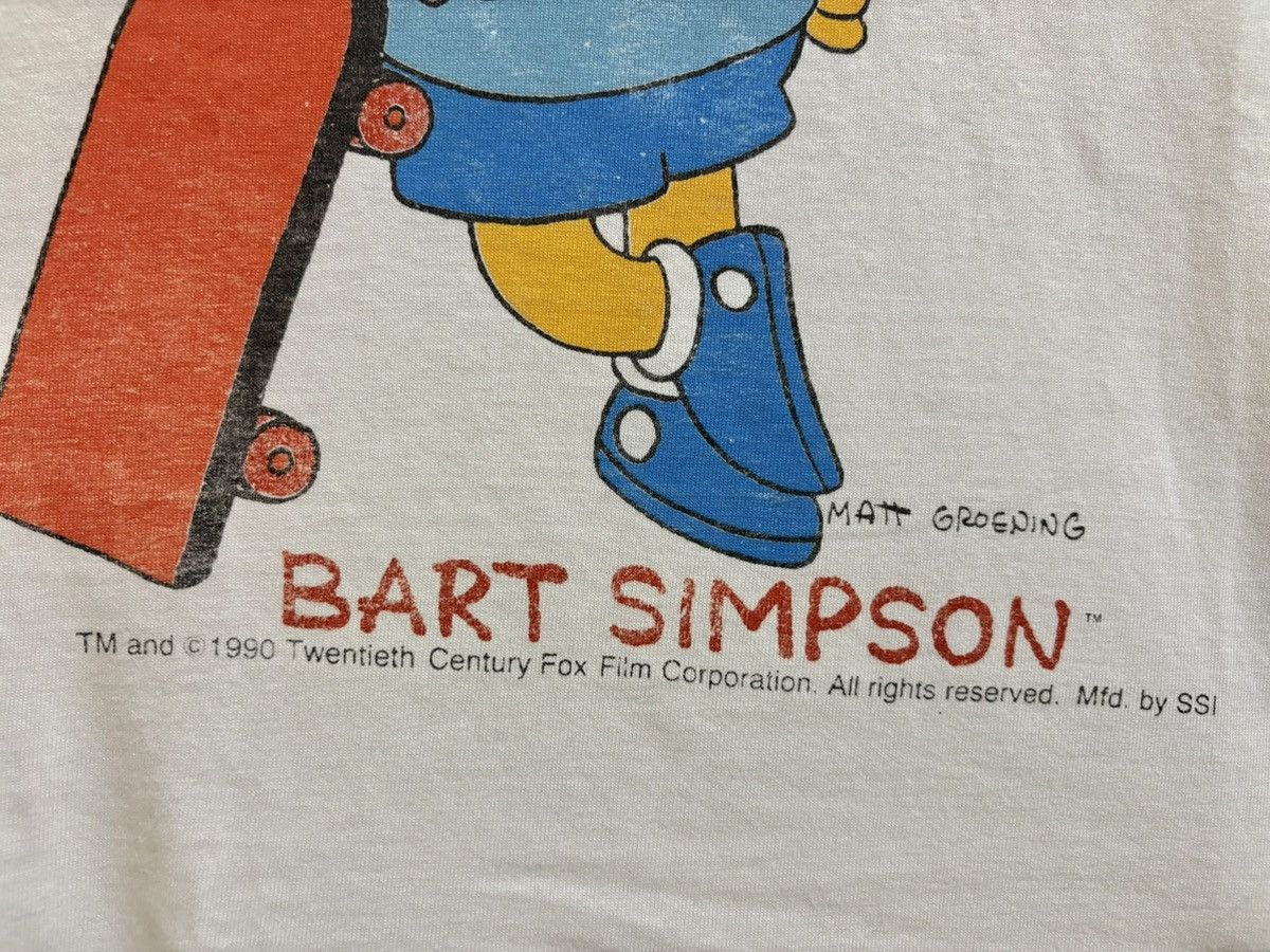 Vintage Vintage 1990 The Simpsons Bart Skateboard Cartoon Size US M / EU 48-50 / 2 - 4 Thumbnail
