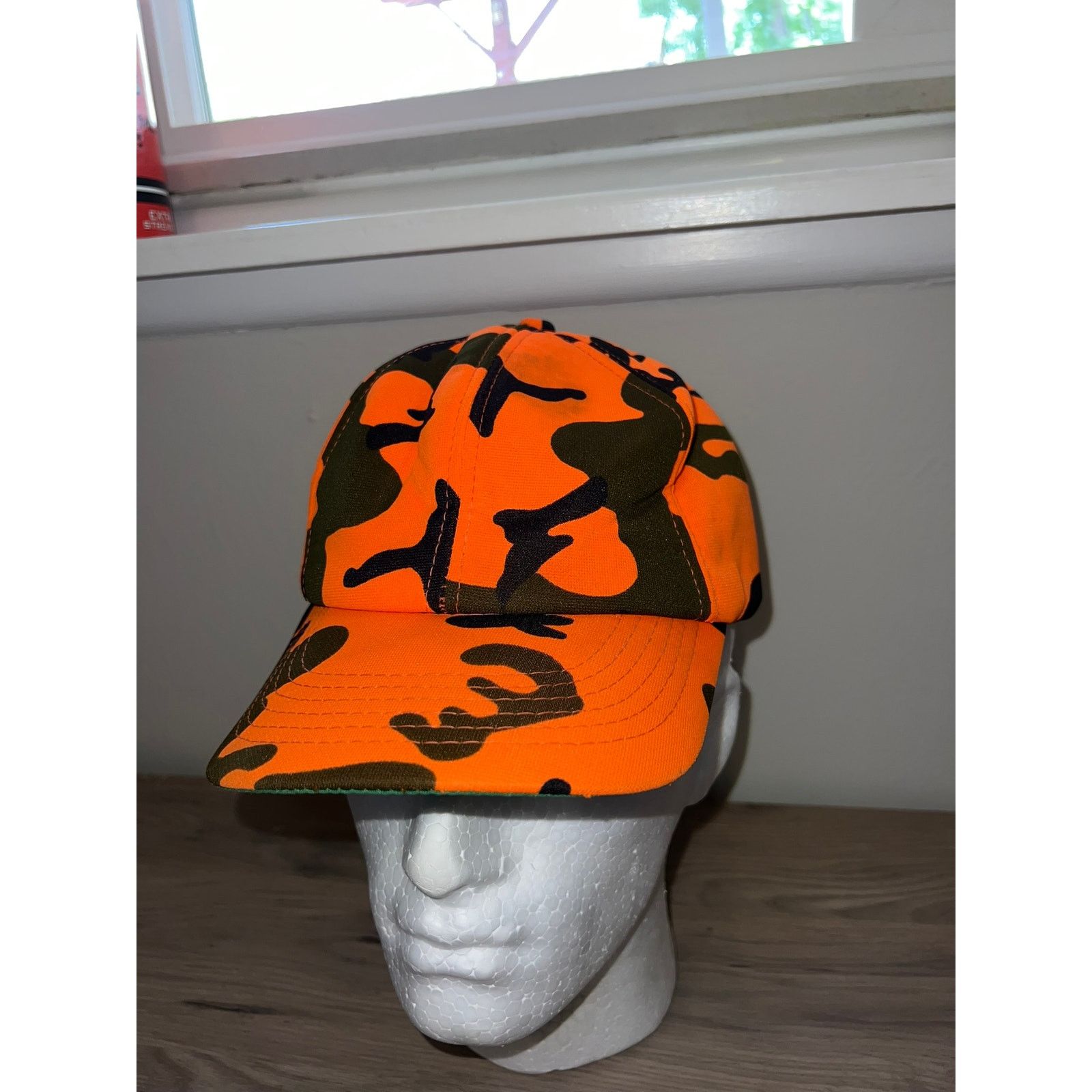 Vintage Vintage Youngan Duck Bay Duckbay Orange camo Hat Snapback OS Size ONE SIZE - 3 Thumbnail