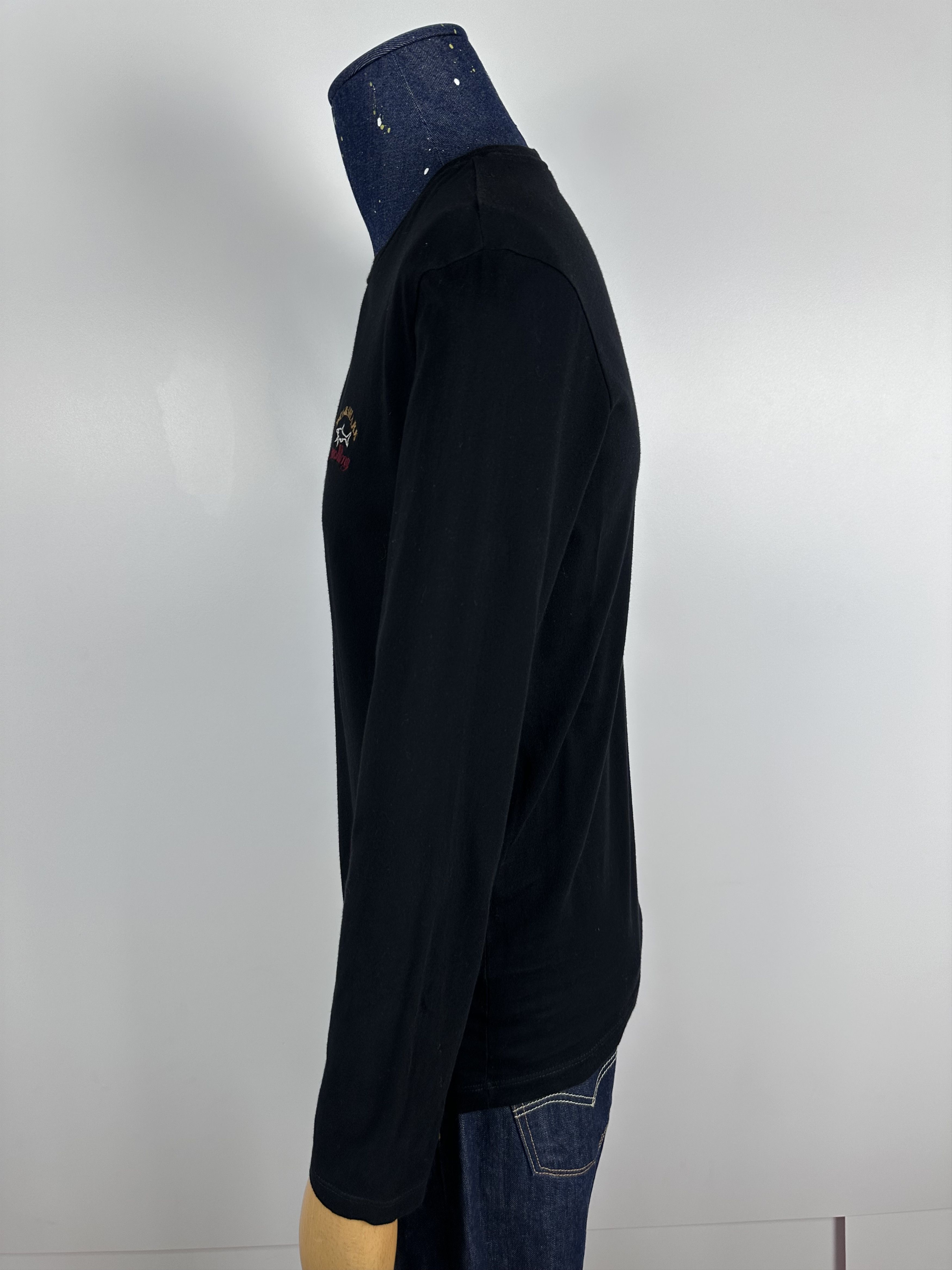 Paul & Shark Paul & Shark Mens Long Sleeve T Shirt Black Size L Size US L / EU 52-54 / 3 - 5 Thumbnail