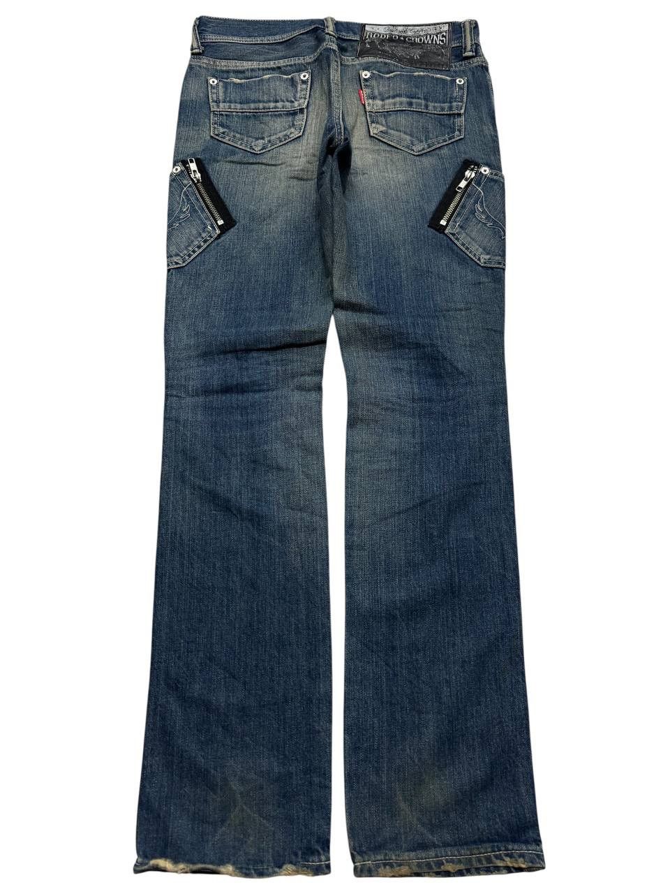 Seditionaries 💥Rare💥Vintage Rodeo Crowns Mudwash Distressed Cargo pocket Size US 28 / EU 44 - 11 Thumbnail