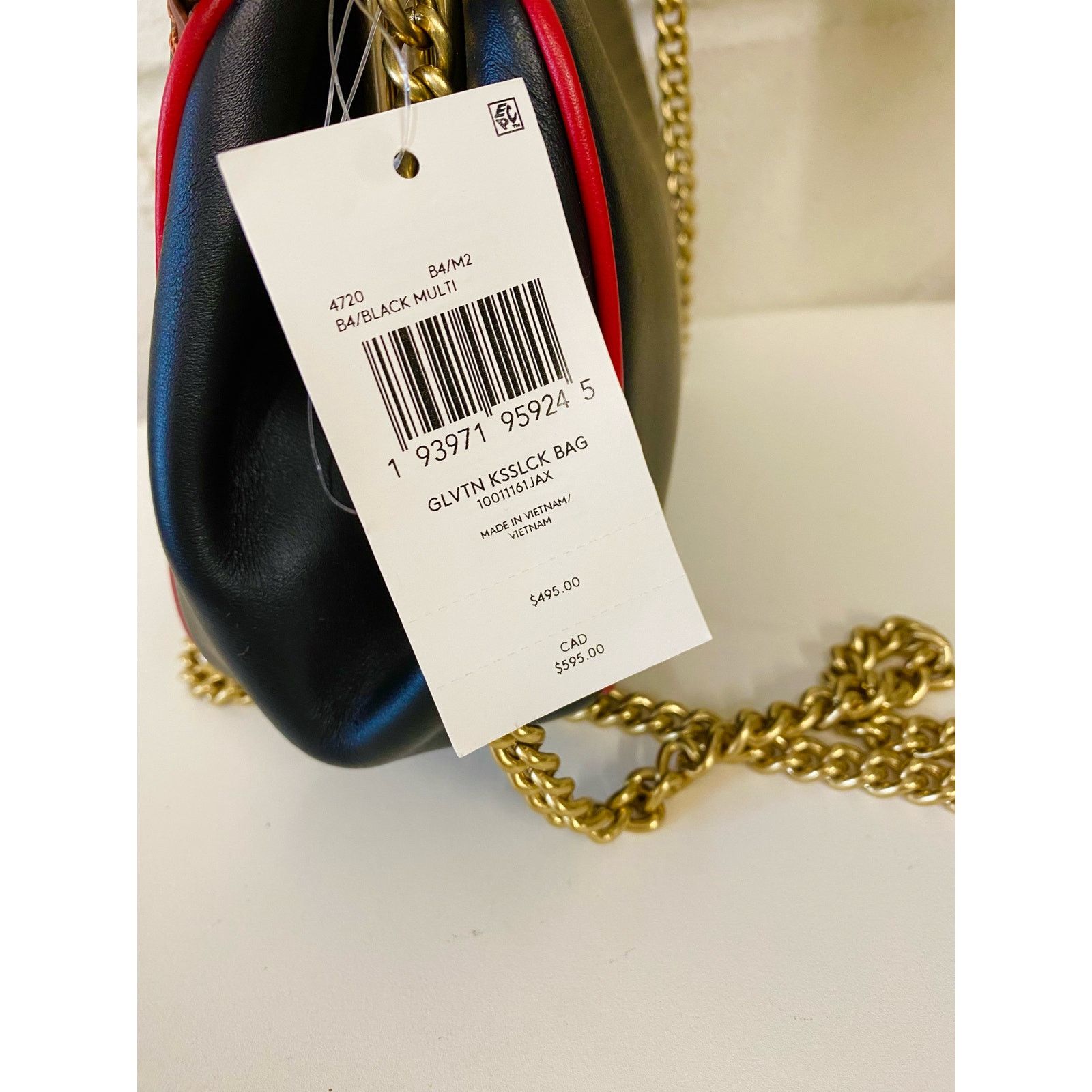 Coach Coach 4720 Disney Mickey Mouse Kisslock Bag In Brass/Black Size ONE SIZE - 7 Thumbnail