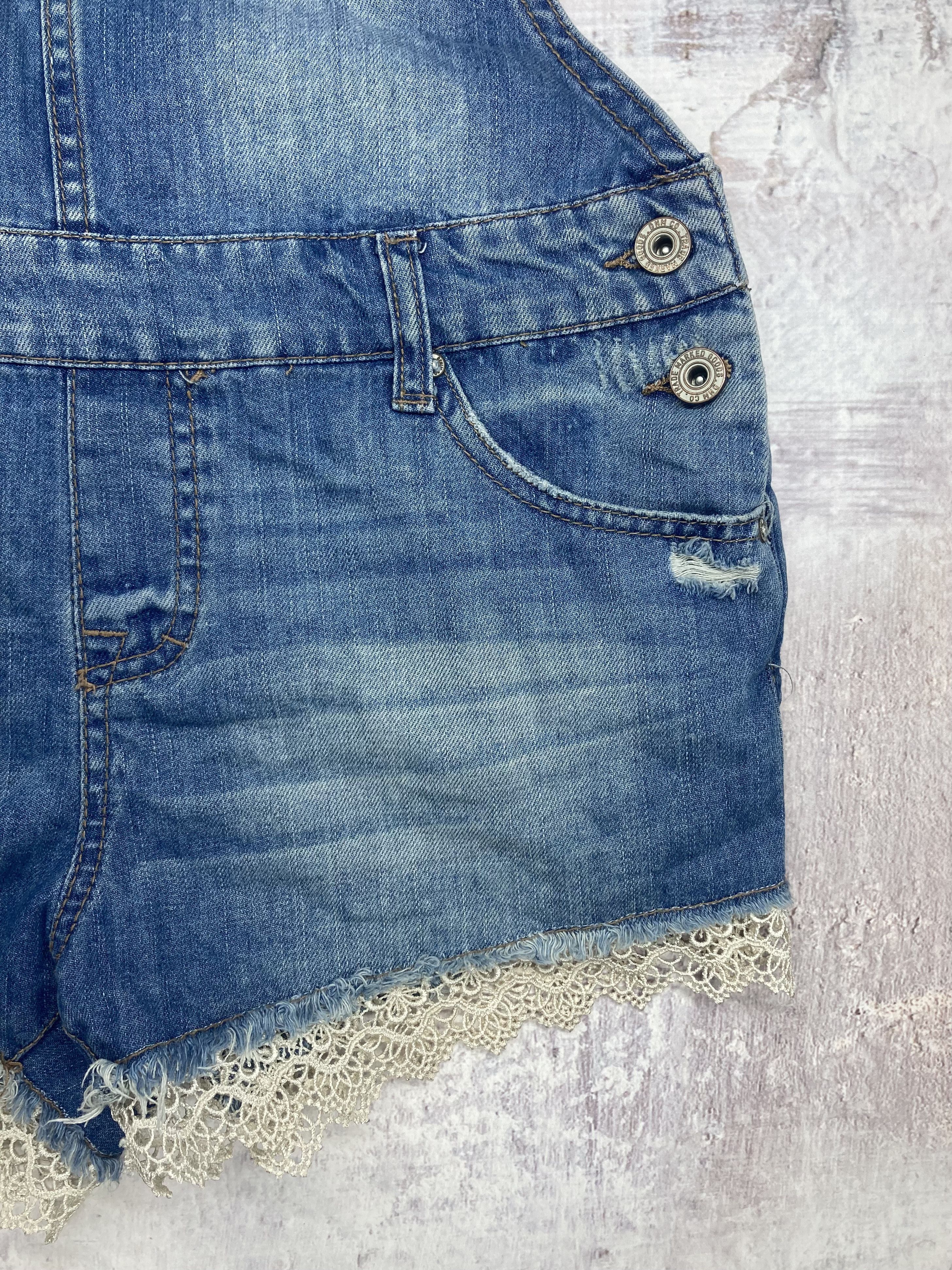Vintage Vintage Jeans Shorts-Jumpsuit Women’s Size 6 Size 28" / US 6 / IT 42 - 3 Thumbnail