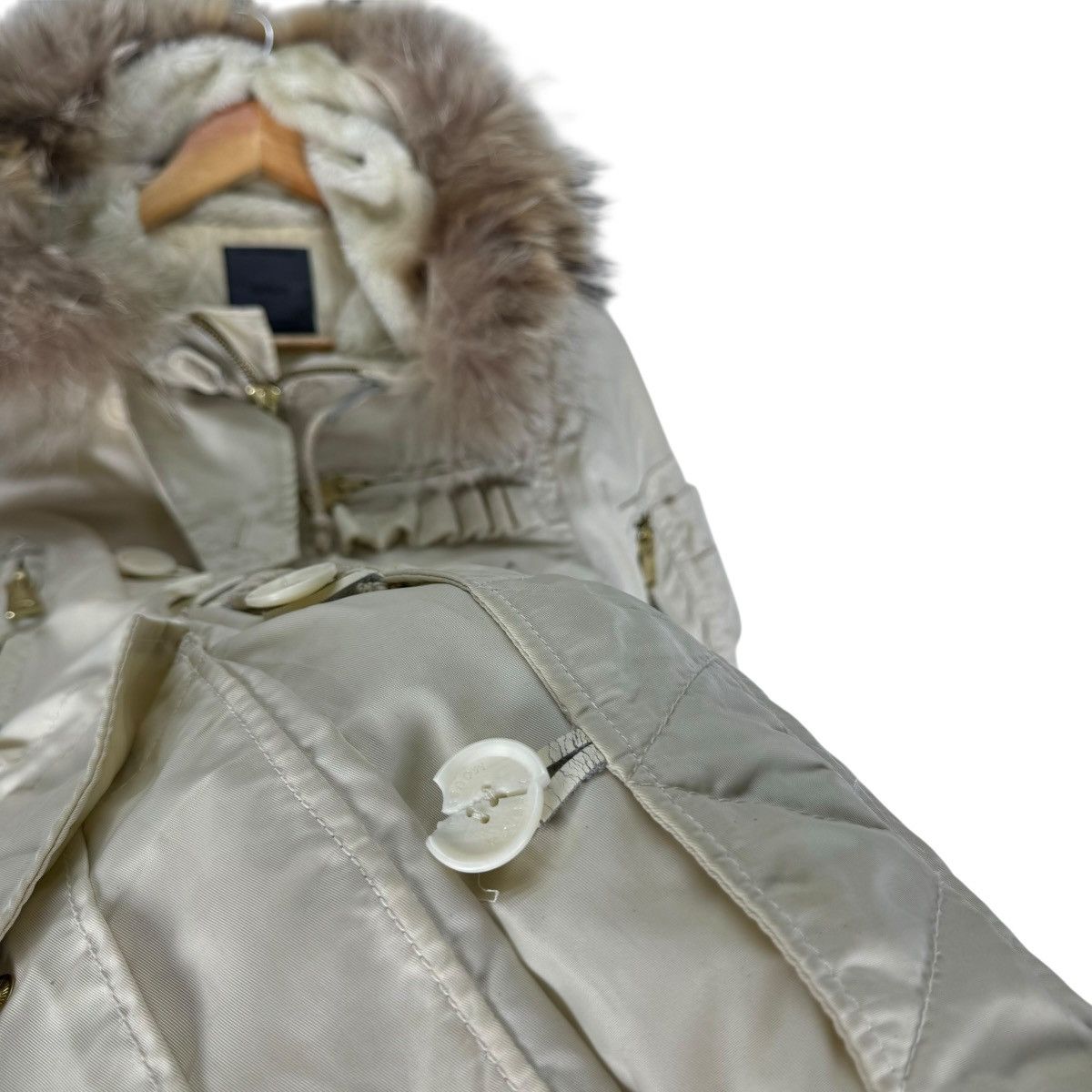If Six Was Nine ☀️MOUSSY FUR HOODIE PARKA JACKET Size S / US 4 / IT 40 - 4 Thumbnail