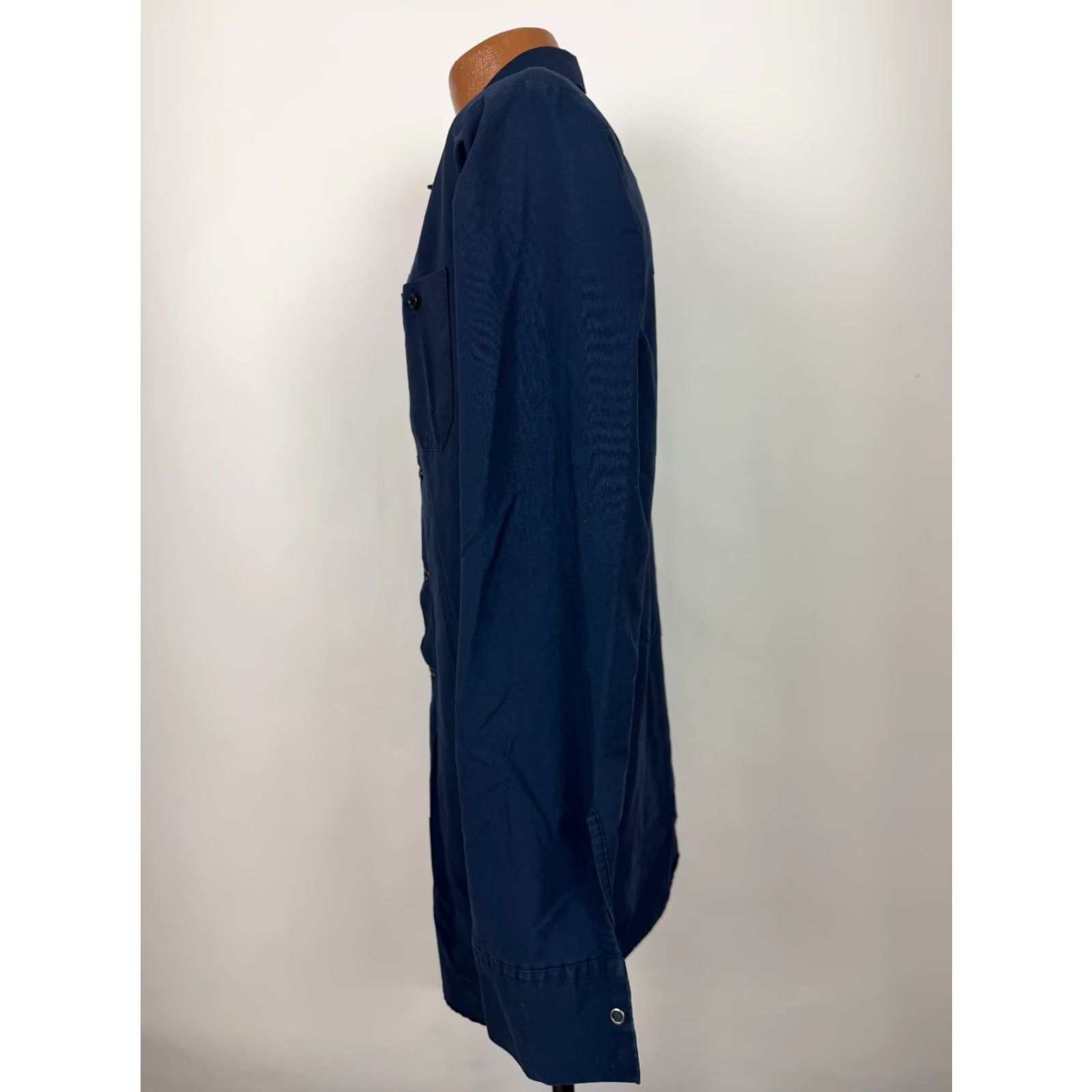 Vintage Vintage 80s Mechanic Work Shirt Medium Tall National Engines Parts Company USA Size US M / EU 48-50 / 2 - 7 Thumbnail