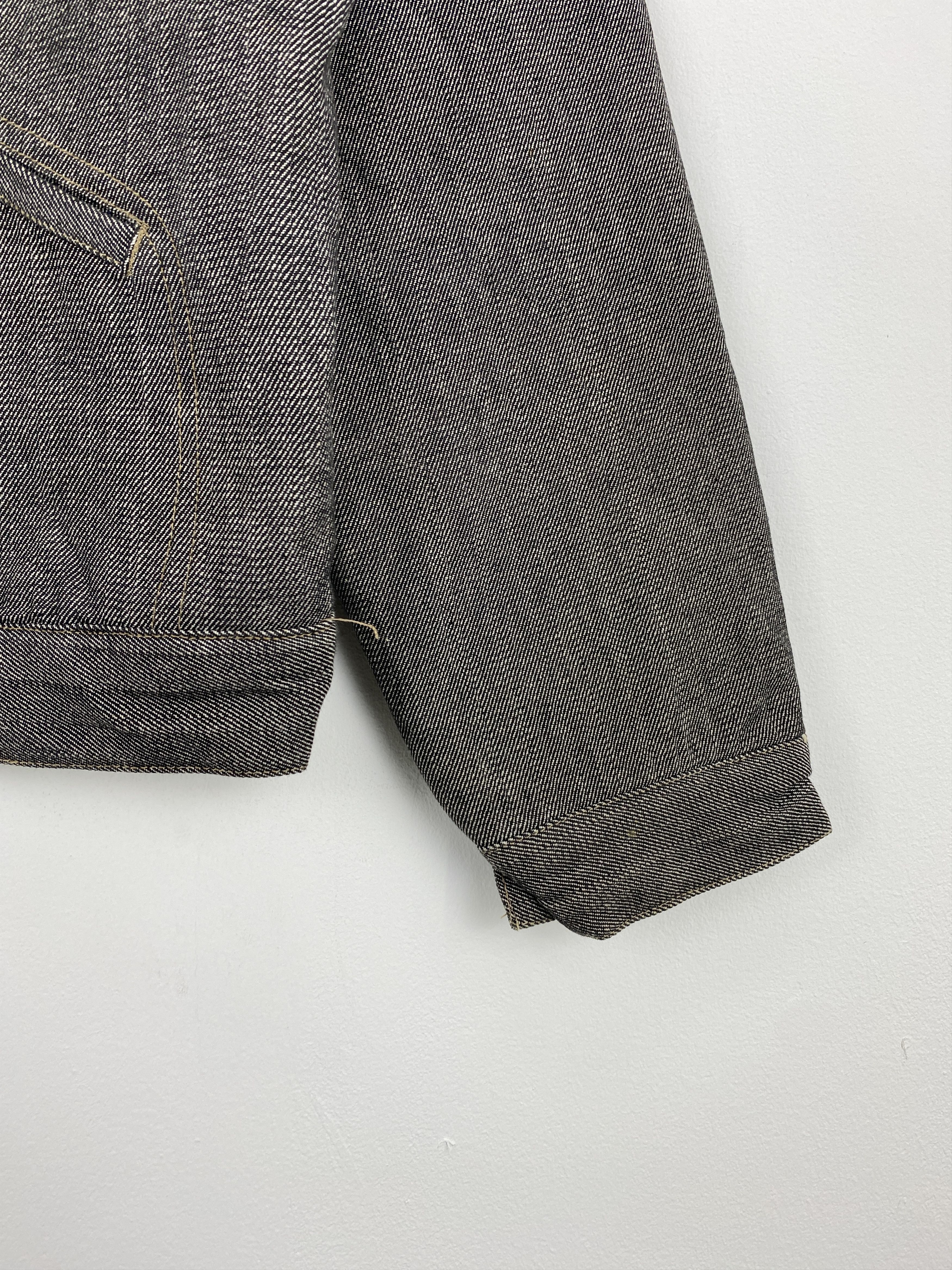 Japanese Brand × Vintage Vintage Japanese Brand Sherpa Inside Denim Jacket MJ0011 Size US L / EU 52-54 / 3 - 11 Thumbnail