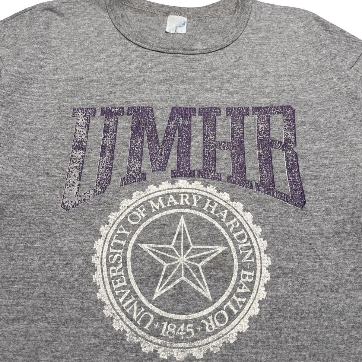 Other Vintage 60s Artex University Of Mary Hardin Baylor T Shirt L Size US L / EU 52-54 / 3 - 2 Thumbnail