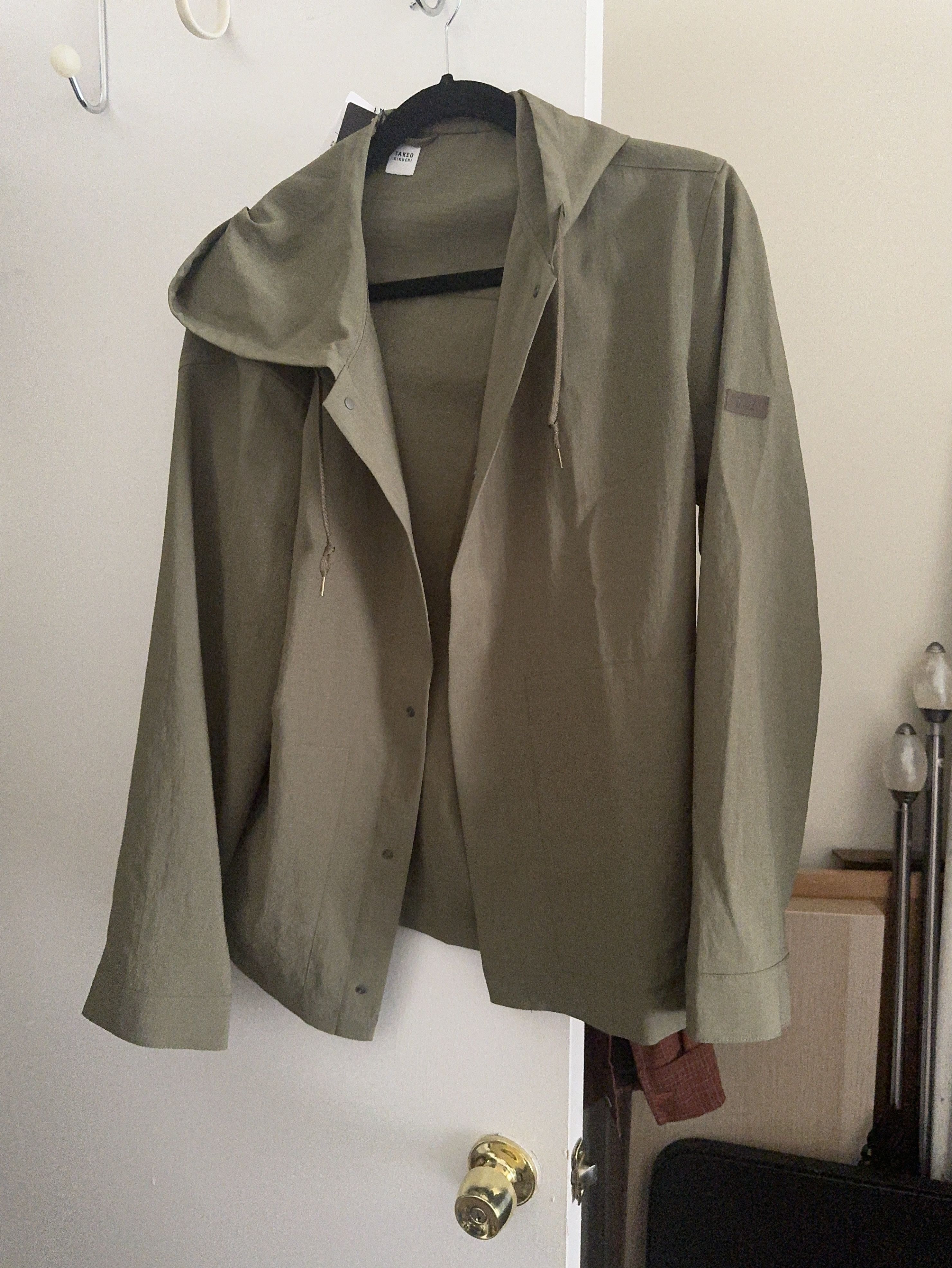 Takeo Kikuchi TAKEO KIKUCHI Haori Parka 【軽羽織洗える】リラックス 羽織パーカ セットアップ Size US M / EU 48-50 / 2 - 1 Thumbnail