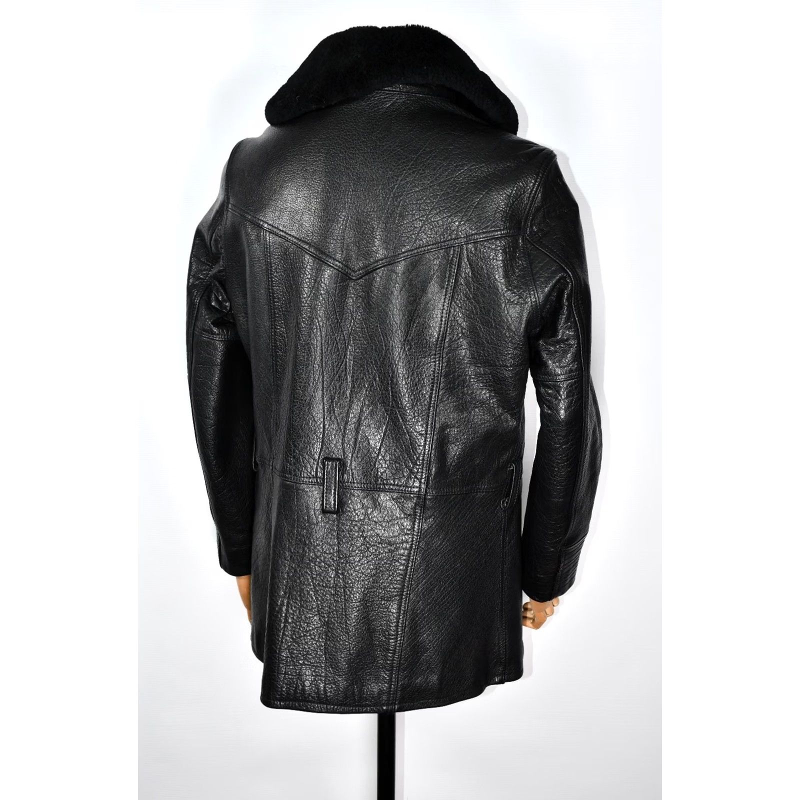 Levi's Levi's RED Leather Black Coat Wool Lining Men's Winter Jacket M Black Leather Wool Lining Jacket Mens M jacket coat Size US M / EU 48-50 / 2 - 3 Thumbnail