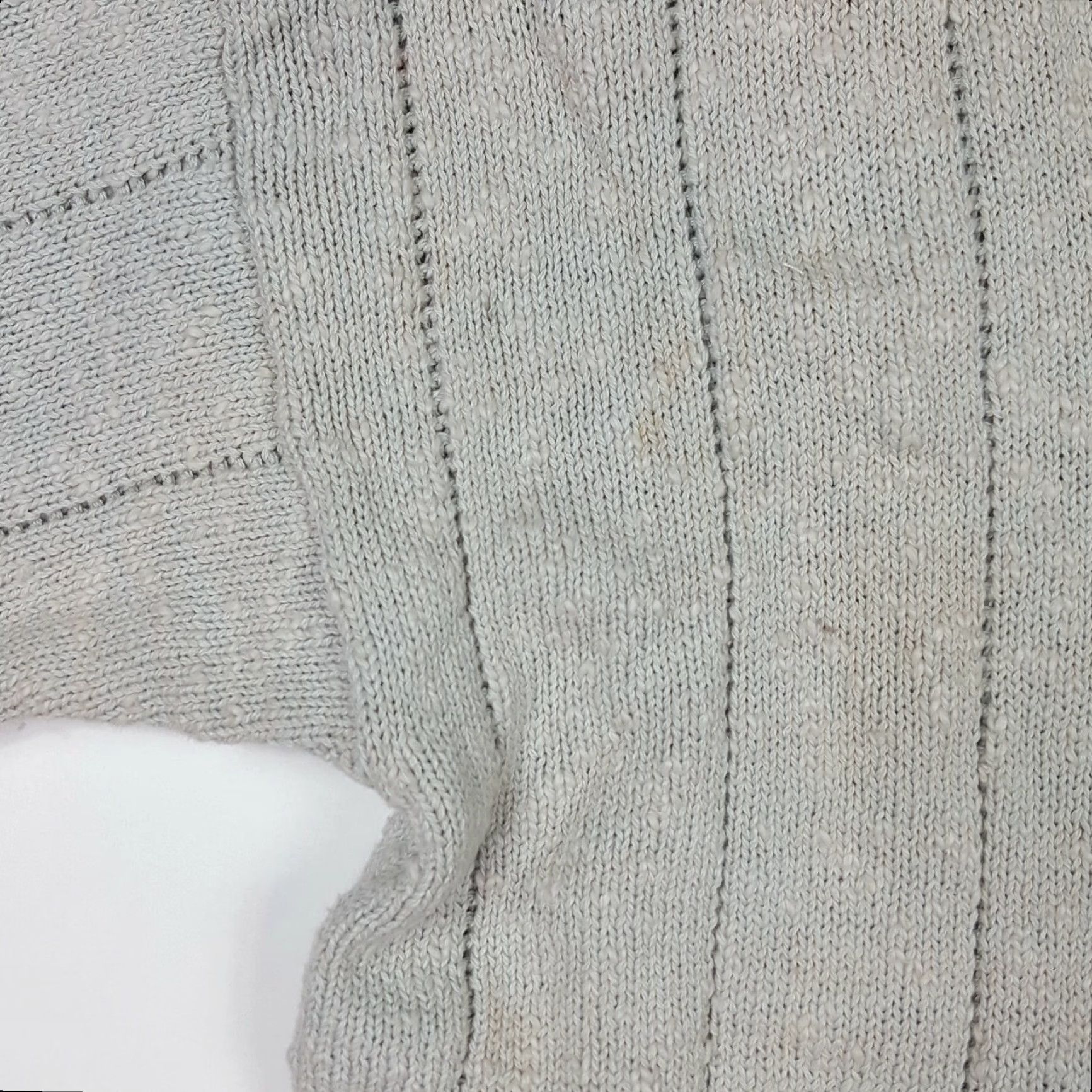 Hogan VINTAGE Hogan Gray Knit Pullover Sweater Shirt Men M Cotton V-Neck 80s Preppy Fall Winter Retro College Casual Mens Size US M / EU 48-50 / 2 - 3 Thumbnail