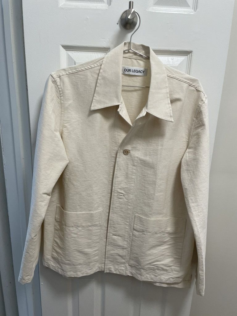 Our Legacy Haven Jacket Natural Rustic Cotton Nylon Size US S / EU 44-46 / 1 - 9 Thumbnail