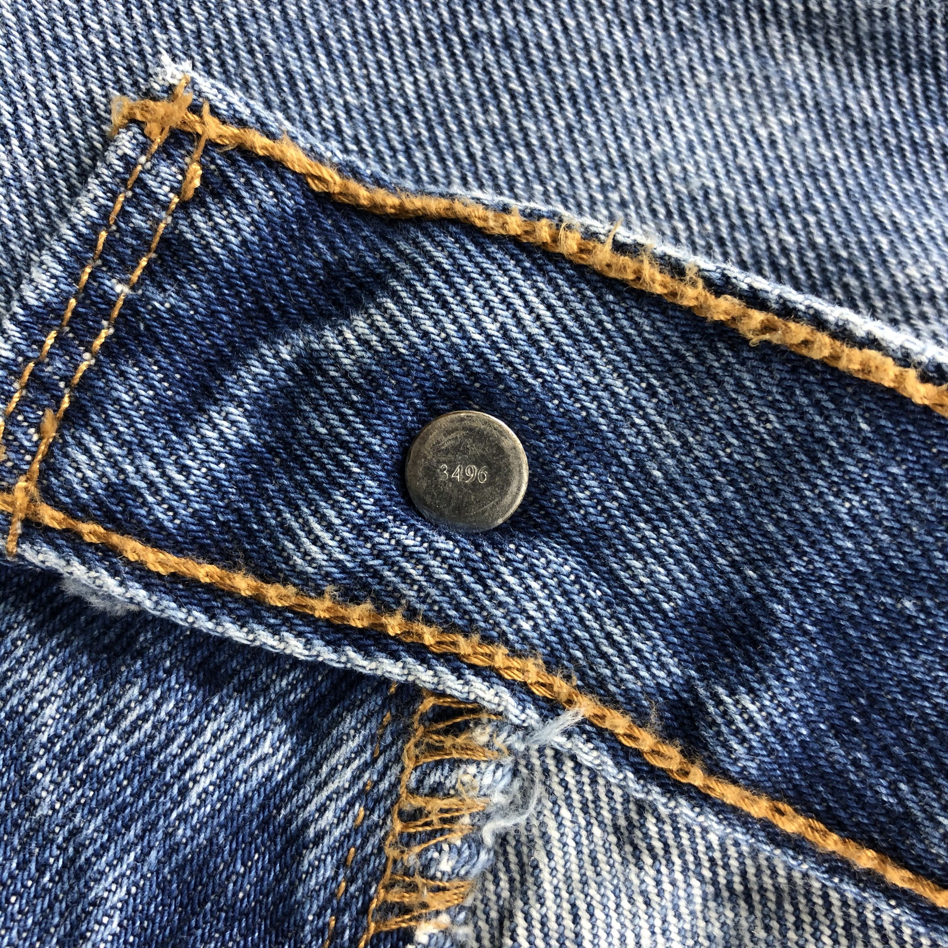 Levi's Levis 501 Jeans Distressed Denim KJ1012 Size US 28 / EU 44 - 10 Thumbnail