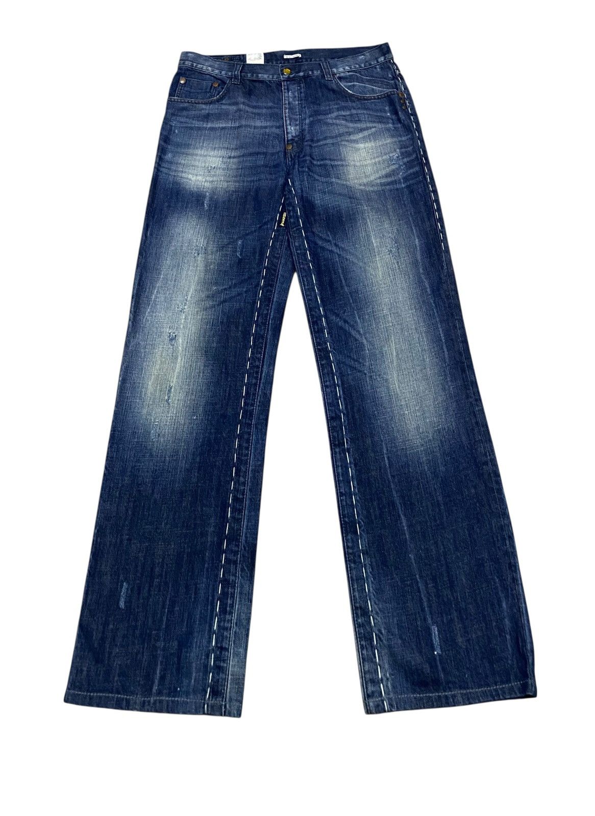 Vintage Rare Design Vintage Brand Parish Baggy Jeans 2000s Size US 36 / EU 52 - 1 Thumbnail