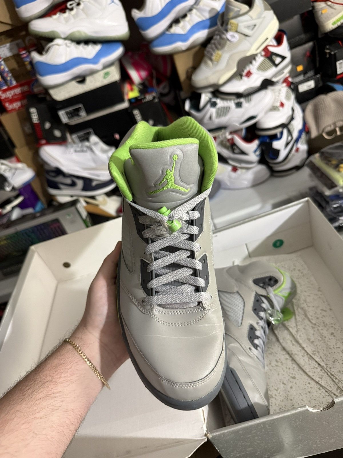 Jordan Brand Jordan retro 5 green bean sz 10.5 Size US 10.5 / EU 43-44 - 2 Thumbnail