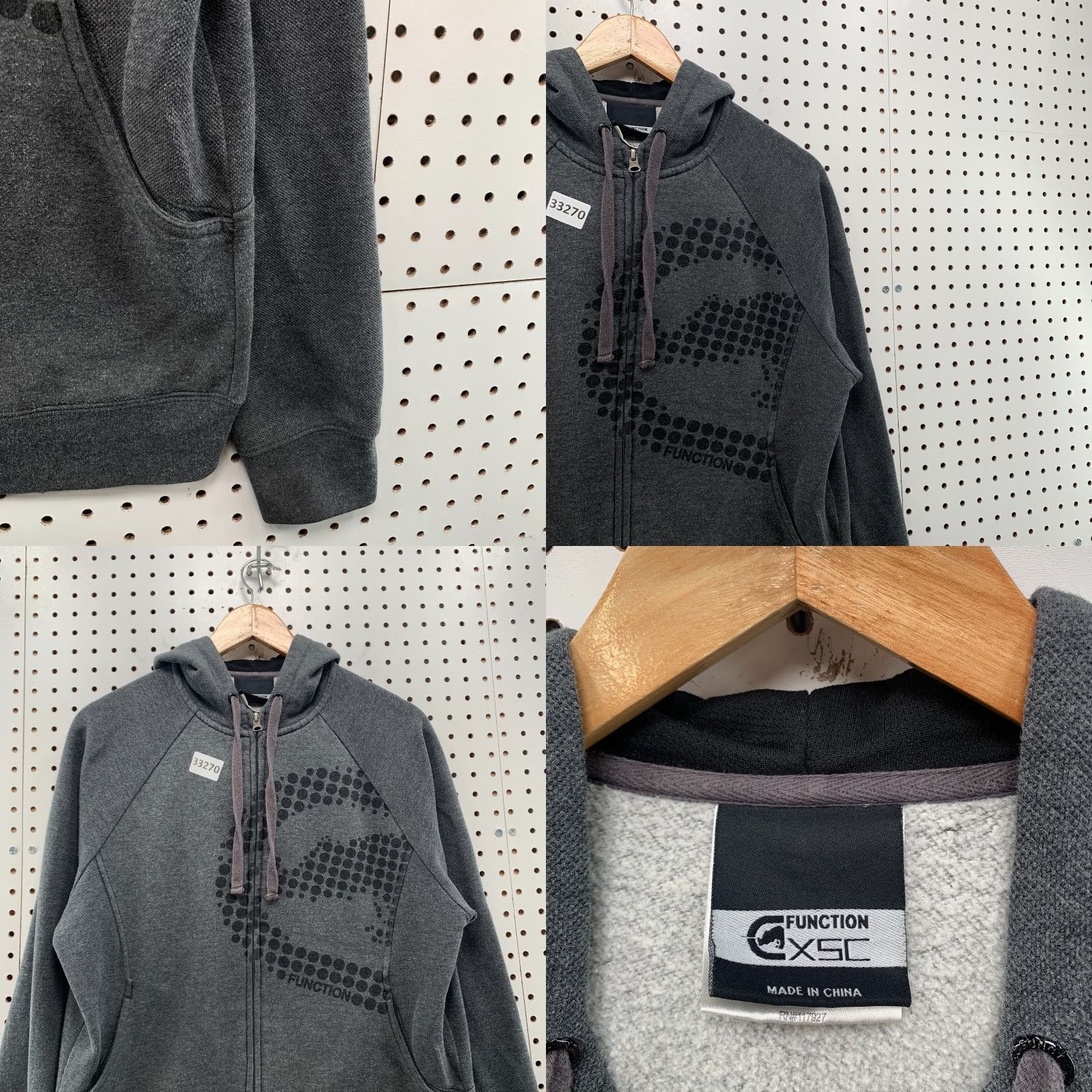 Vintage VINTAGE Ecko Function Hoodie Sweatshirt Mens Small Gray Full Zip Rhino 90s Mens Small Gray Sweatshirt Zip Rhino Size US S / EU 44-46 / 1 - 8 Thumbnail