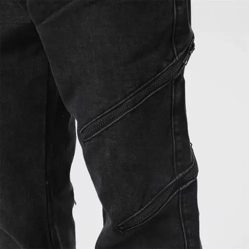 Vintage punk flared cargo jeans Size US 32 / EU 48 - 4 Thumbnail