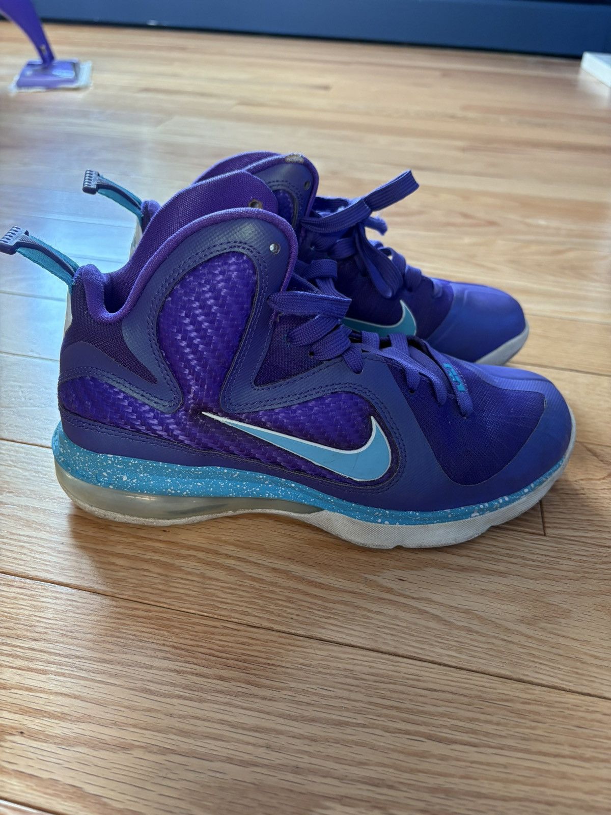Nike Lebron 9 Hornet Size US 5.5 / EU 38 - 2 Thumbnail