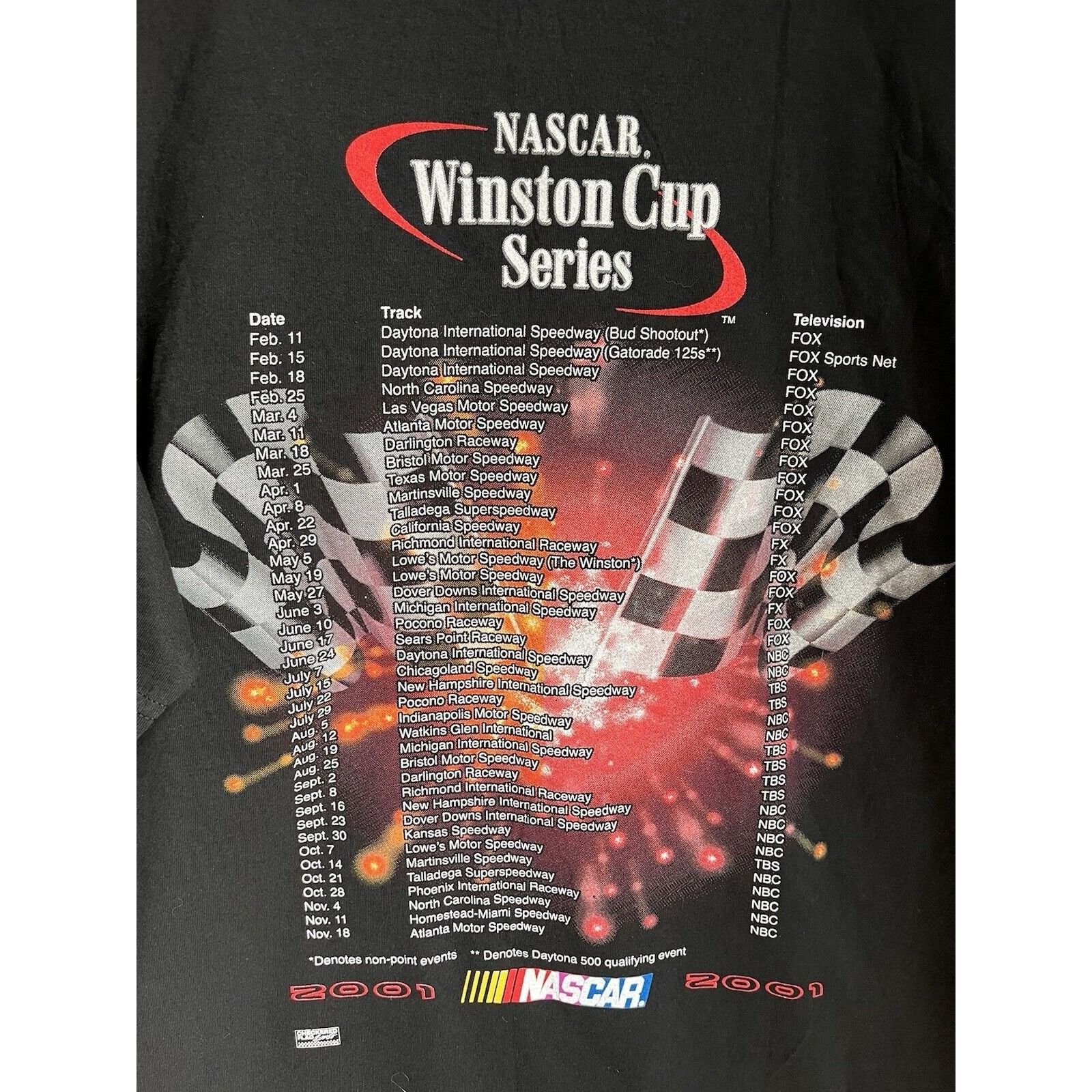 NASCAR VINTAGE NASCAR RACING WINSTON CUP SERIES T SHIRT MENS SIZE L Size US L / EU 52-54 / 3 - 4 Thumbnail