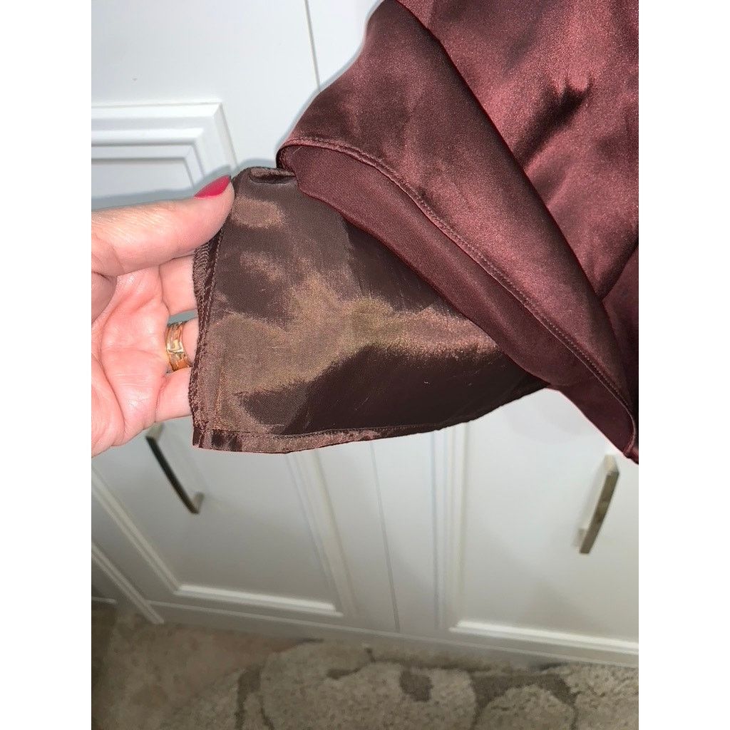 Banana Republic Banana Republic Women's Silk Skirt Brown Size 2 Casual Size 26" / US 2 / IT 38 - 7 Thumbnail