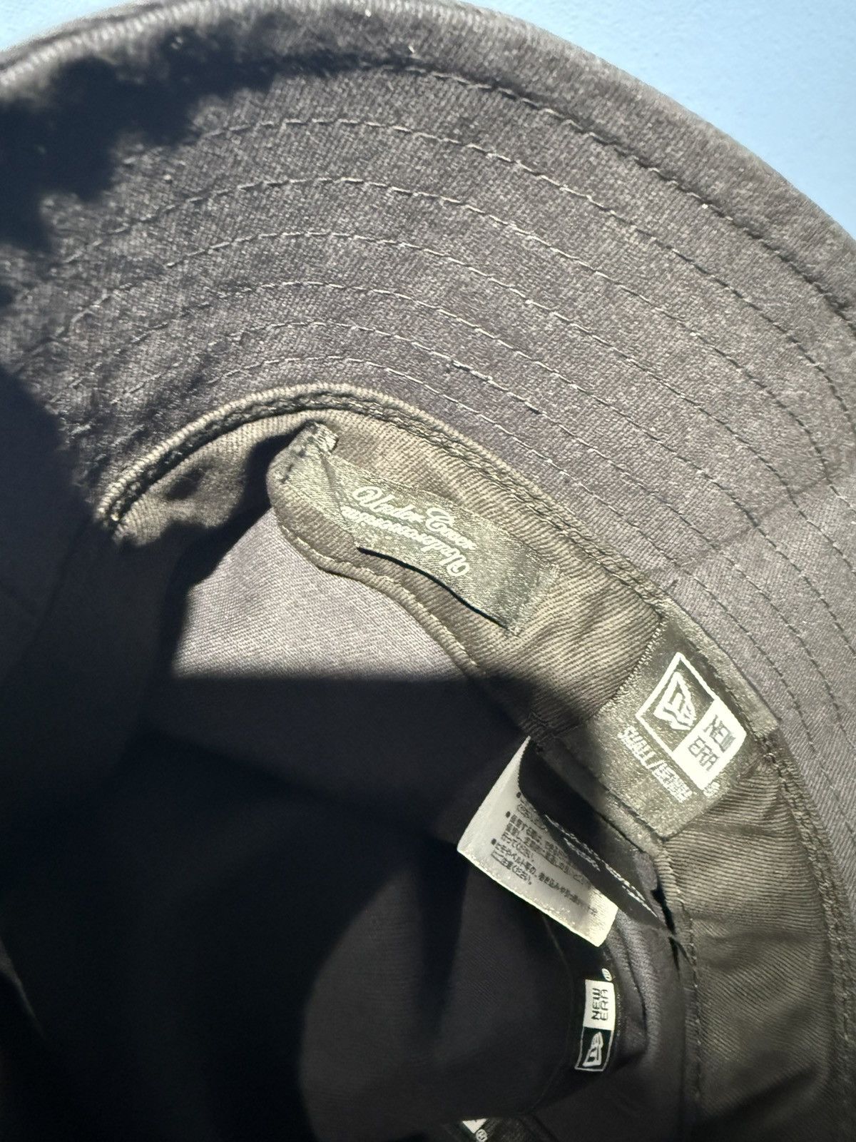 New Era × Undercover Navy Undercover X New Era Bucket Hat Size ONE SIZE - 10 Thumbnail