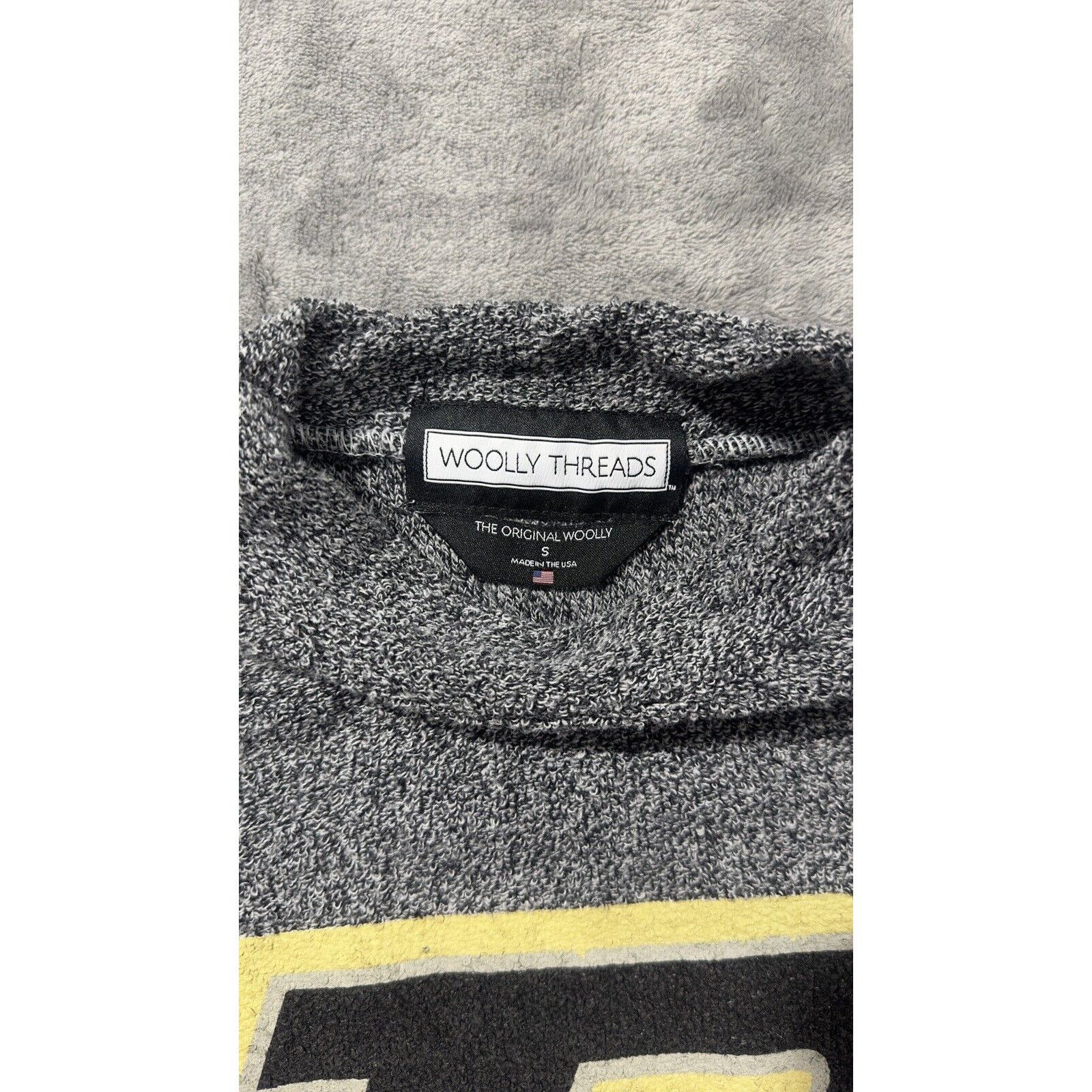 Other Woolly Threads Purdue University Sweatshirt Size S Fleece Size S / US 4 / IT 40 - 3 Thumbnail