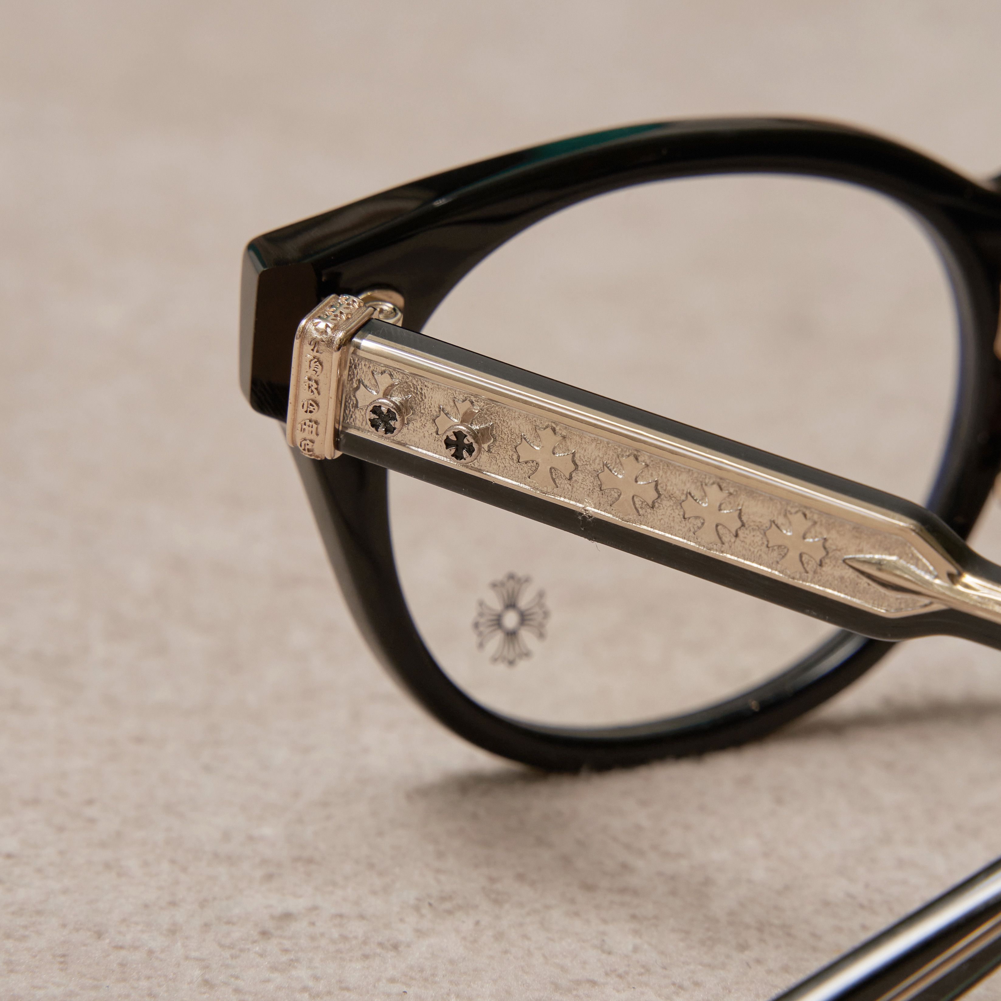 Chrome Hearts CHROME HEARTS DINGALONGLINGLONG BLACK-18KGP Size ONE SIZE - 1 Thumbnail