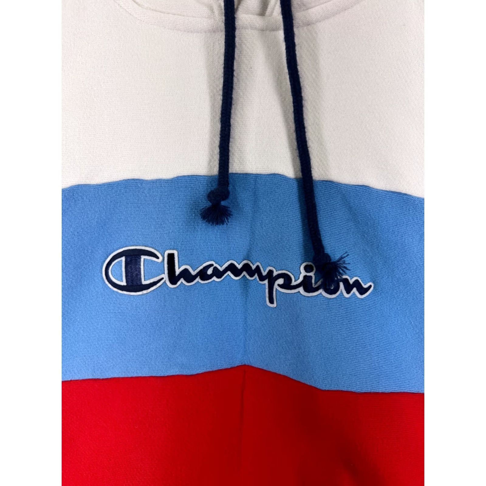 Champion VINTAGE Champion Hoodie Womens Medium Red Flared Sleeve Reverse Weave Casual USA Size M / US 6-8 / IT 42-44 - 6 Thumbnail