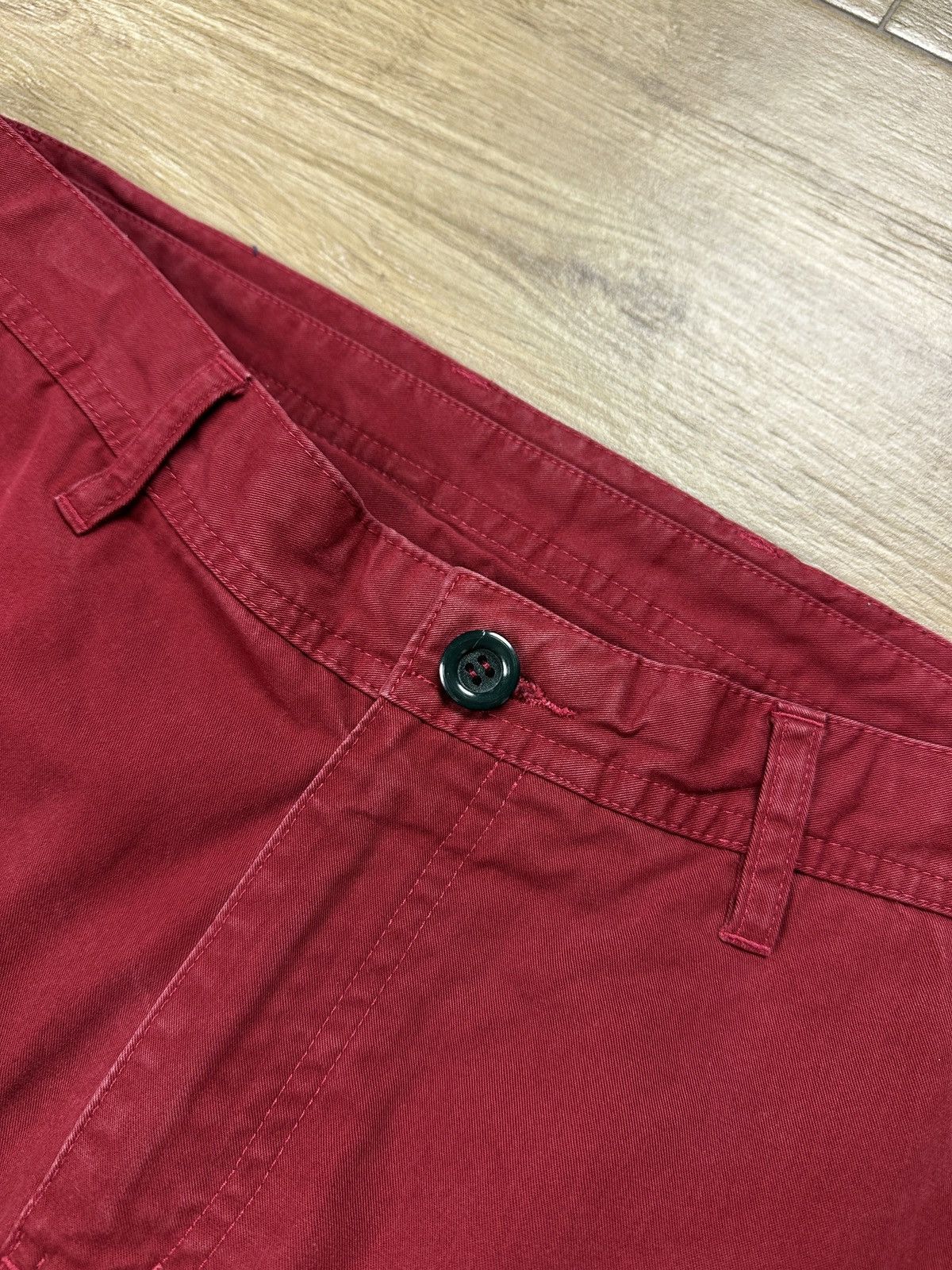 Designer × Suitsupply SUITSUPPLY Red Chino Cargo Pants Cotton Size 50 Size US 34 / EU 50 - 8 Thumbnail