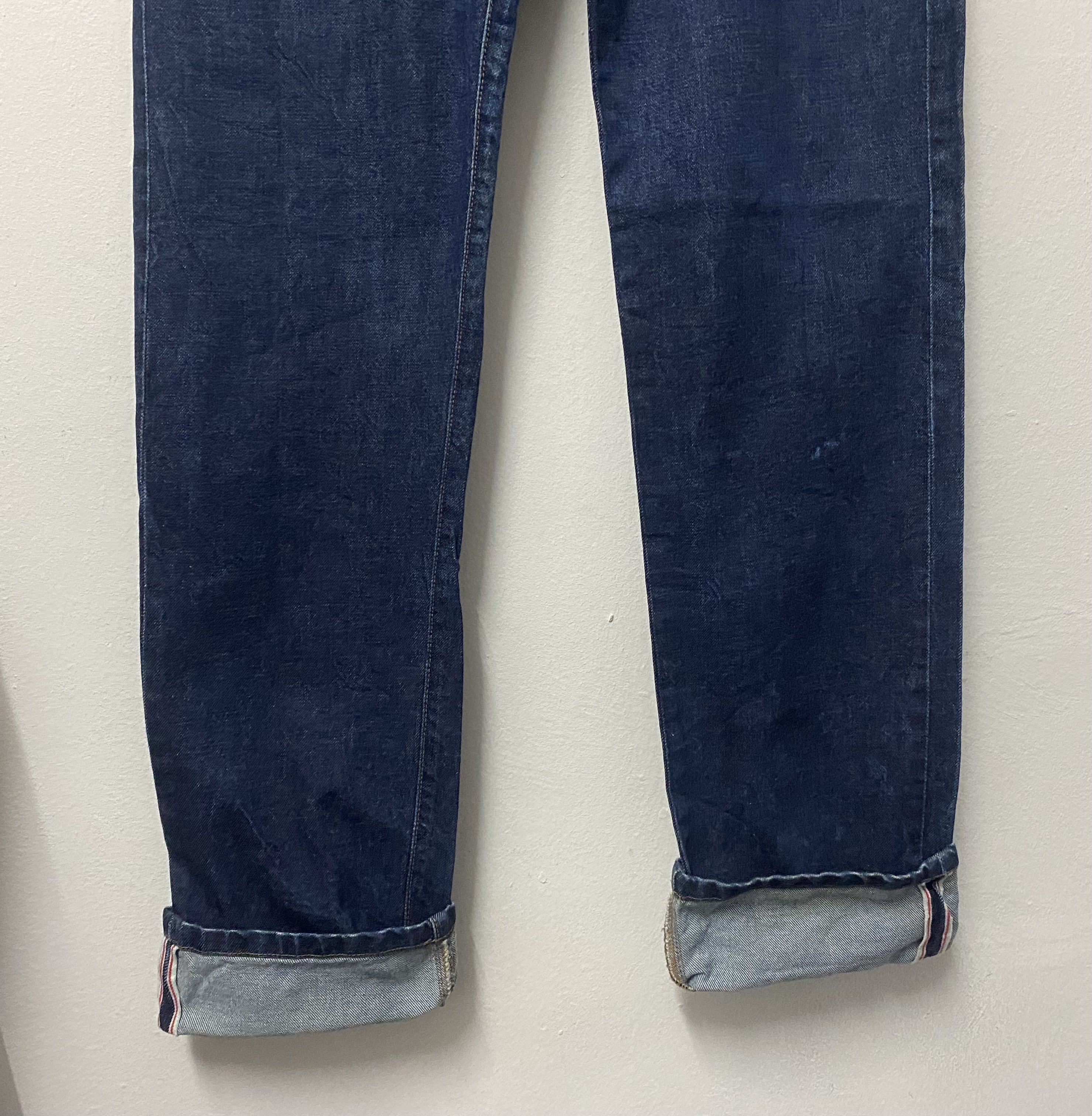 Guess Guess Selvedge Straight Fit Blue Denim Jeans Size US 31 - 4 Thumbnail
