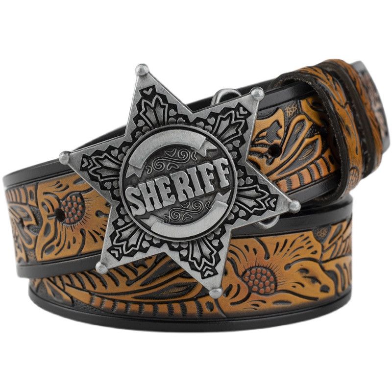 Designer Matchless Vintage Belt Riveted Belts Menswear Accessories Size ONE SIZE - 5 Thumbnail