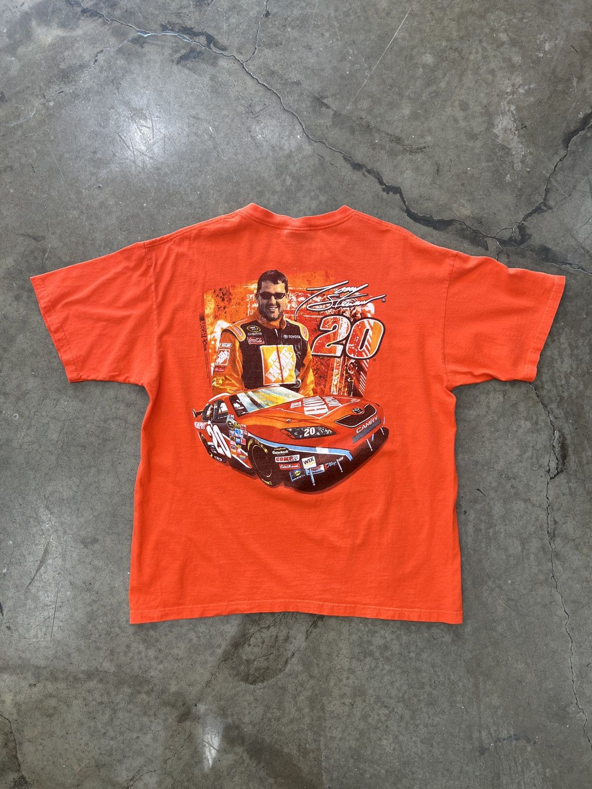 NASCAR × Vintage Vintage NASCAR Tony Stewart Home Depot Tee XL Size US XL / EU 56 / 4 - 2 Thumbnail