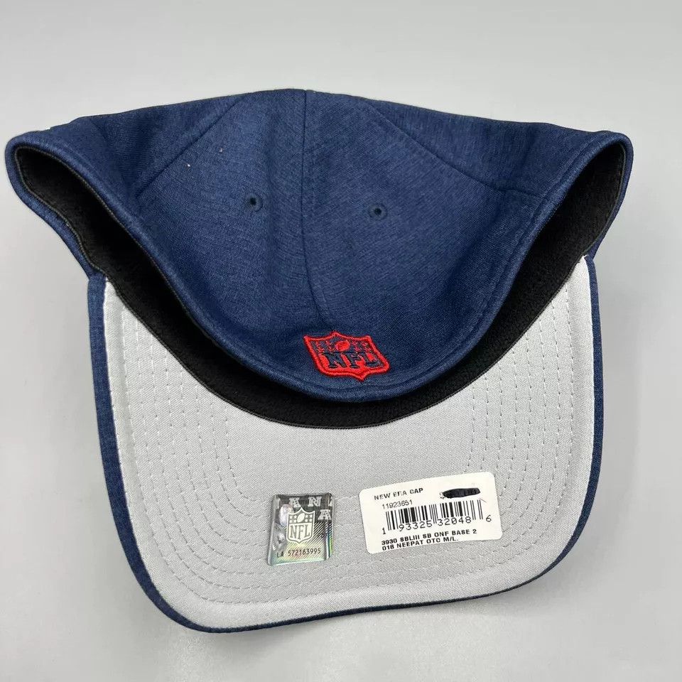 New Era New England Patriots Hat Men 39Thirty Stretch Fitted Cap New Size ONE SIZE - 7 Thumbnail
