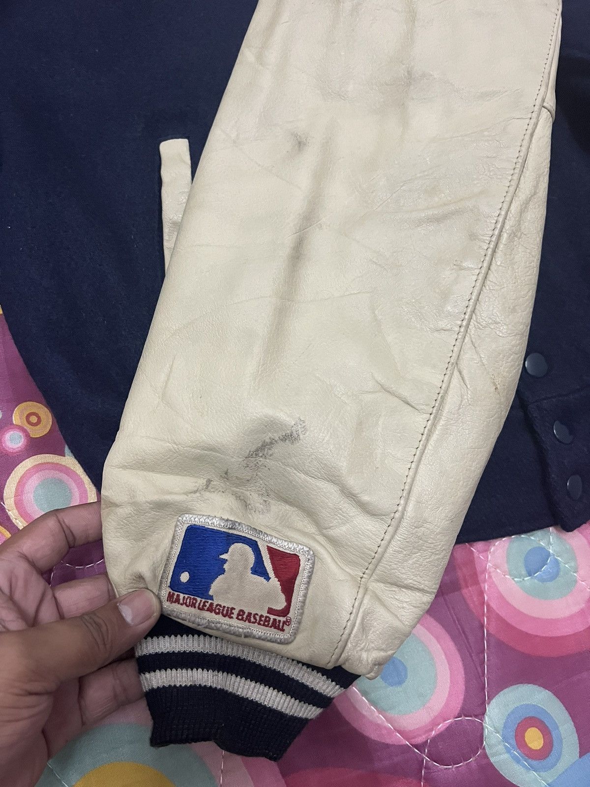New York Yankees Vintage New York Yankees Old School Varsity Jacket Size US M / EU 48-50 / 2 - 14 Thumbnail