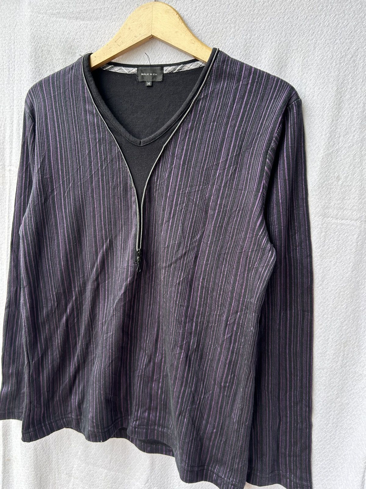If Six Was Nine × Japanese Brand Male & Co Double layers japanese style halfzip longsleeve Size US M / EU 48-50 / 2 - 4 Thumbnail