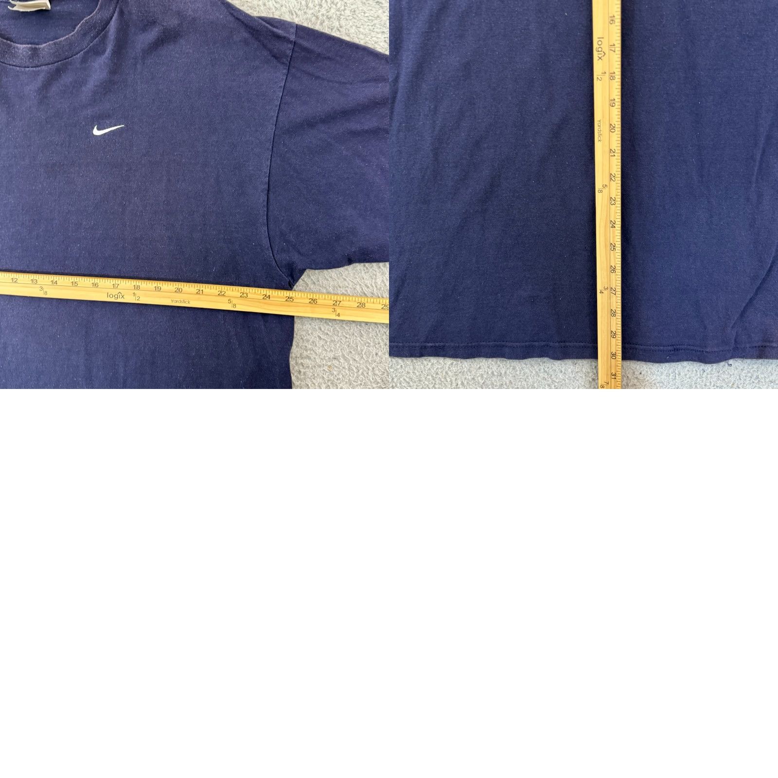 Nike VINTAGE Nike T-Shirt Men 2XL Blue Swoosh Short Sleeve 90s Athletic Crewneck Size US XXL / EU 58 / 5 - 8 Thumbnail
