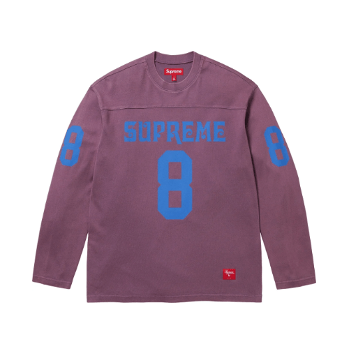 Supreme Supreme Affiliated L/S Football Top Dusty Purple Large Size US L / EU 52-54 / 3 - 1 Thumbnail