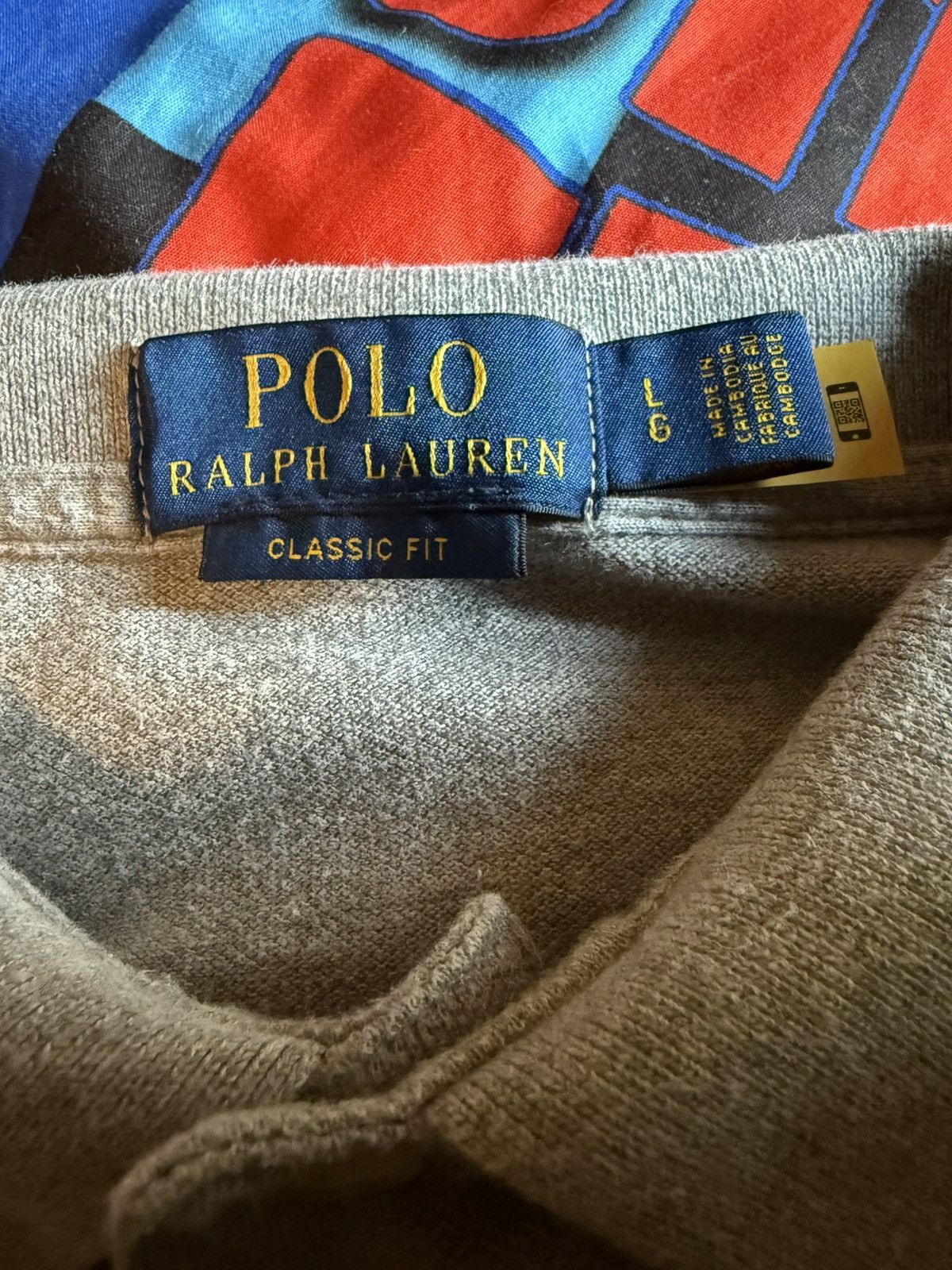 Polo Ralph Lauren Grey Polo Ralph Lauren polo shirt Size US L / EU 52-54 / 3 - 3 Thumbnail