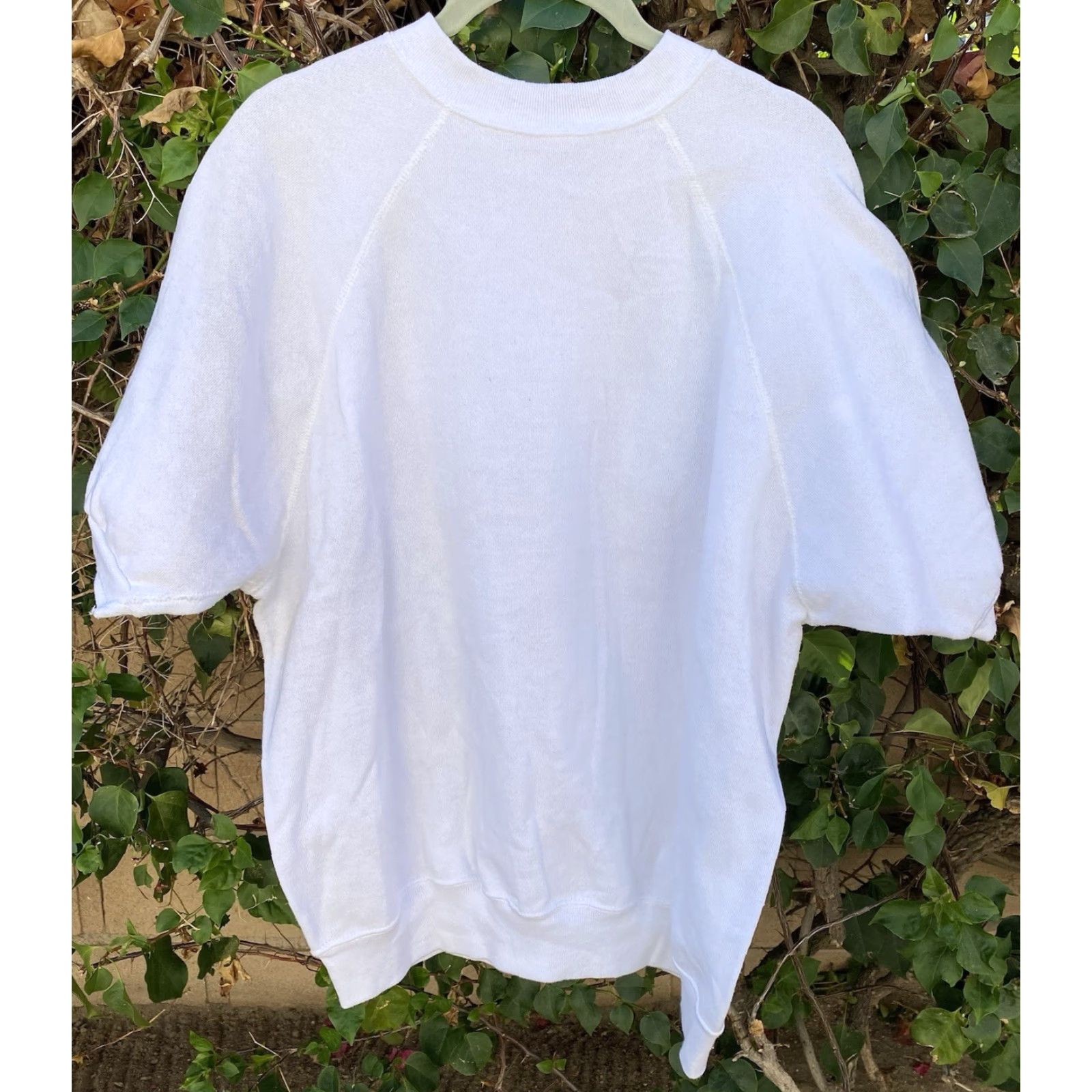 Tultex Vtg Galt Fire Dept Golf Tournament 1992 Raglan Sweatshirt Short Sleeve Tultex White L Mens Size US L / EU 52-54 / 3 - 6 Thumbnail