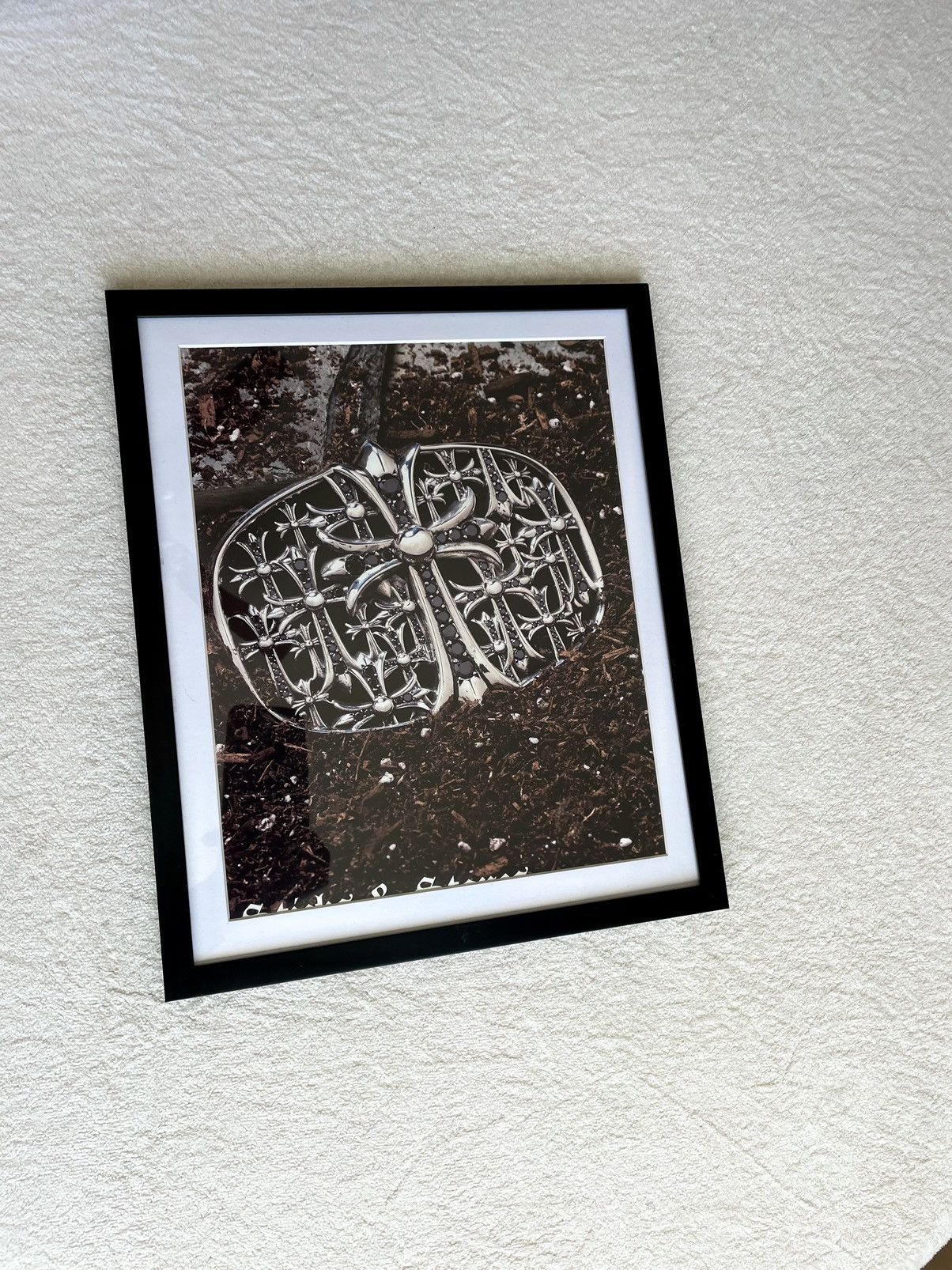 Chrome Hearts Chrome Hearts belt buckle 11x14 Framed cutout poster Size ONE SIZE - 2 Thumbnail