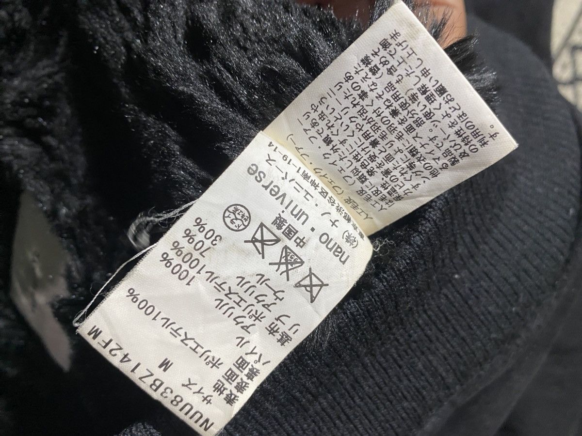 If Six Was Nine 2000s Nano Universe - Biker Fur Suede Shearling Jacket Size US M / EU 48-50 / 2 - 14 Thumbnail