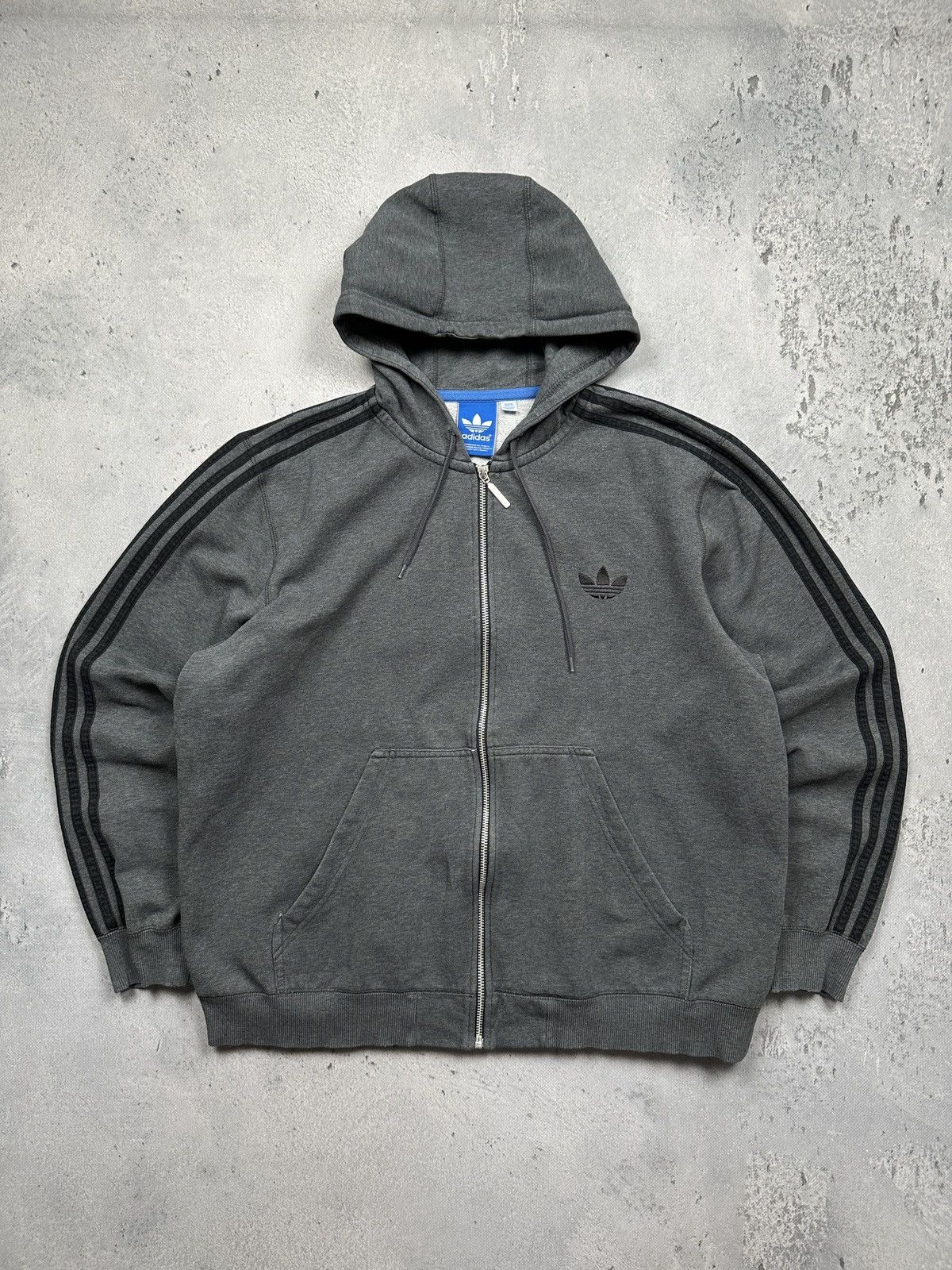 Vintage y2k Adidas Stripes Olympic Track Jacket Hype 90s 00s