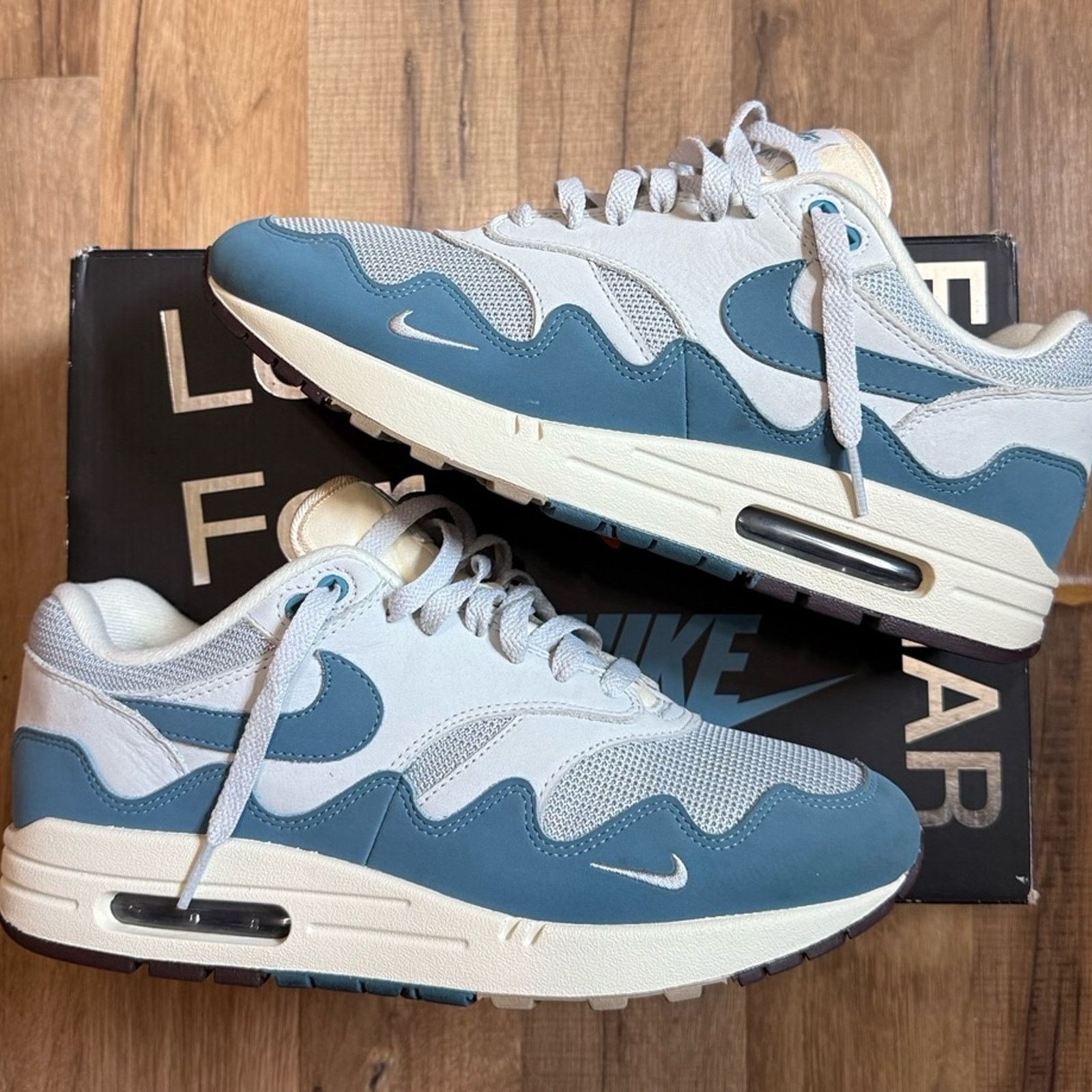 Nike Nike Air Max 1 Patta Waves Noise Aqua Size US 9.5 / EU 42-43 - 2 Thumbnail
