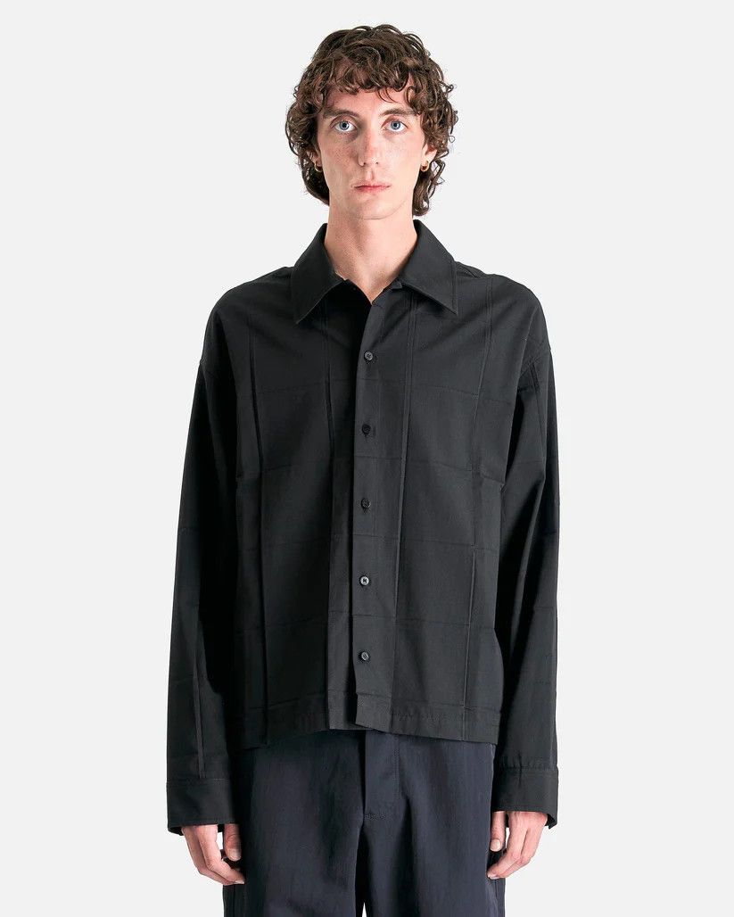 Jacquemus o1s1v1r1oon0925 La Chemise Corto in Black Size US L / EU 52-54 / 3 - 1 Thumbnail