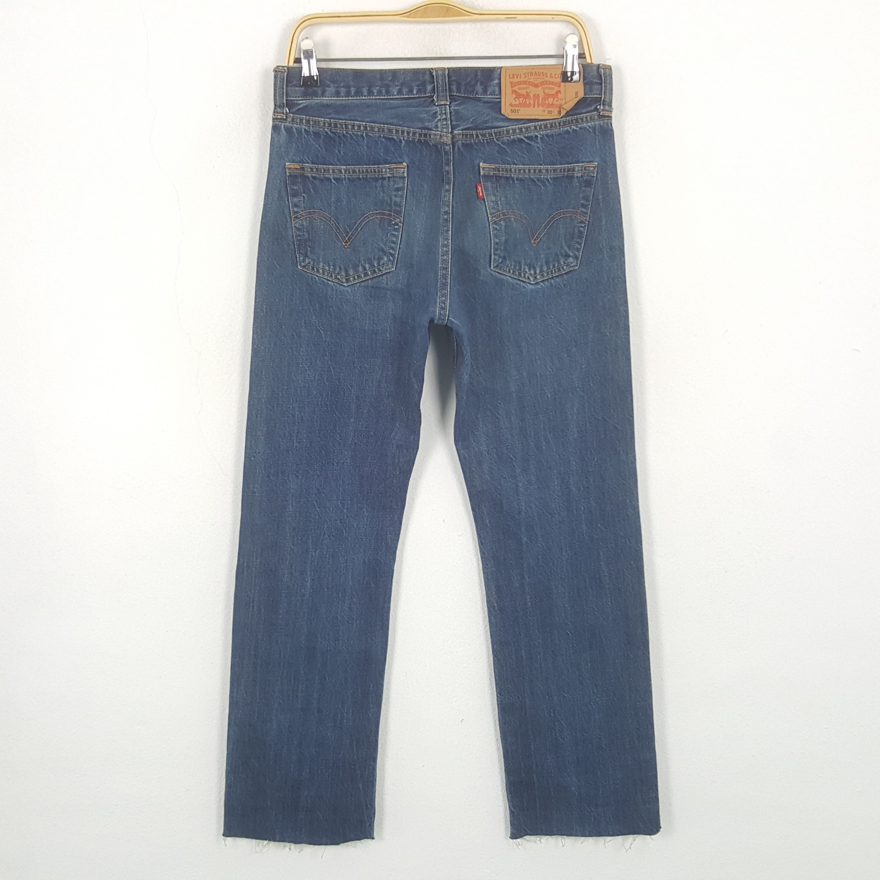 Levi's Vintage Clothing Vintage Levi's 501 Selvedge Denim Jeans Size US 32 / EU 48 - 4 Thumbnail